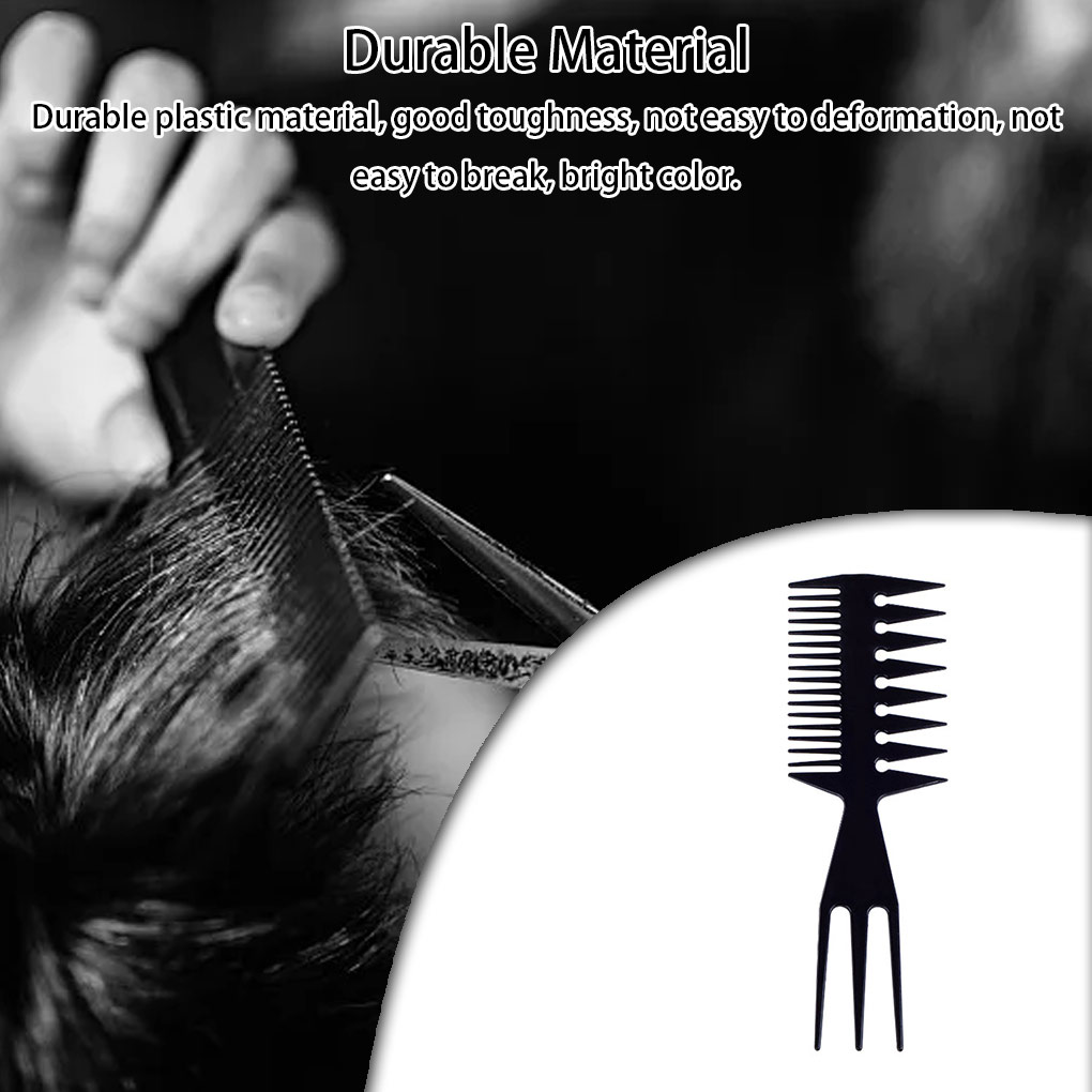 Best of Hairdressing Comb Multifunctional Barber Hair Cutting Coloring Double Side Combs Fish Bone Brush Tools Man Hairstyling Reviews & Tips