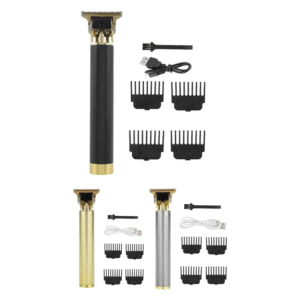Electric Rechargeable Mustache Grooming Cutting Machine with Limit Combs for