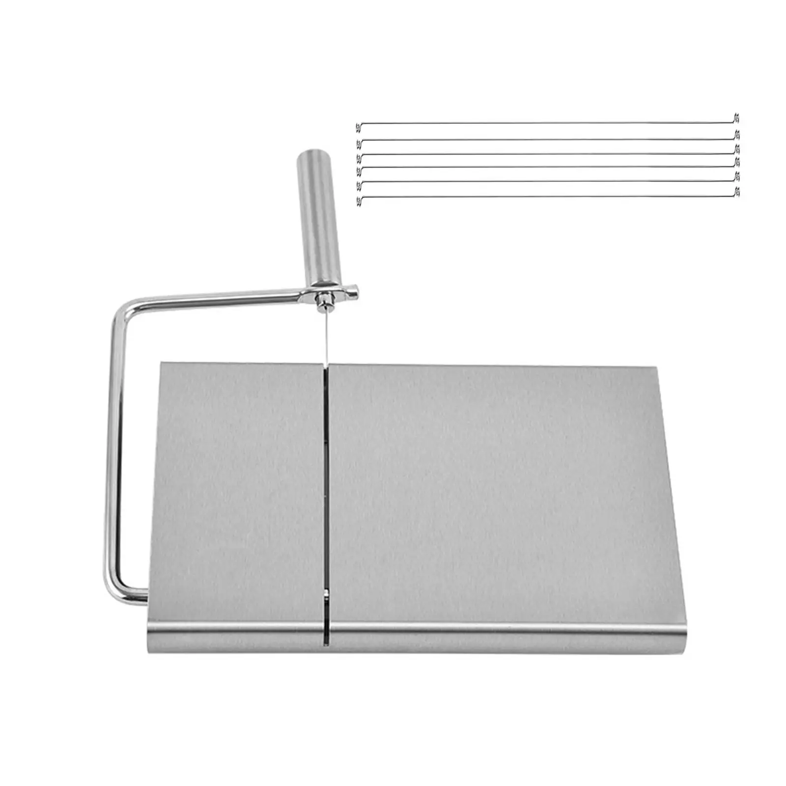 Cheese Slicer Board Heavy Duty Kitchen Gadgets Multipurpose Cheese Board with Wire Cutter Cheese Block Slicer for Home Kitchen