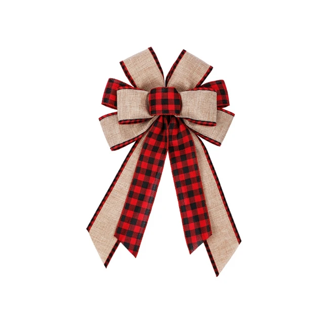 Red Gift Bow 9in