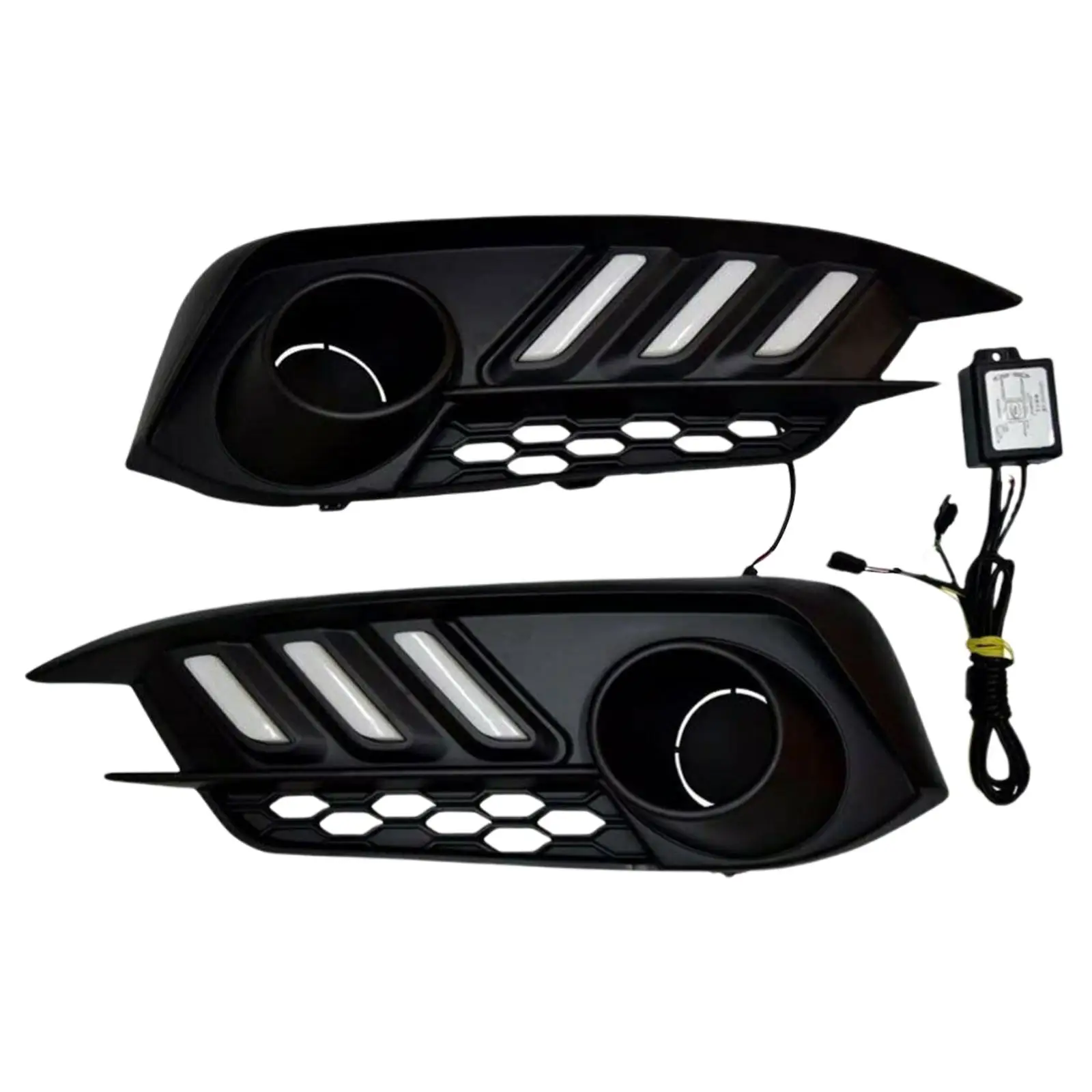 2x LED Daytime Running Light Assembly for Honda Civic 10TH Gen Sedan