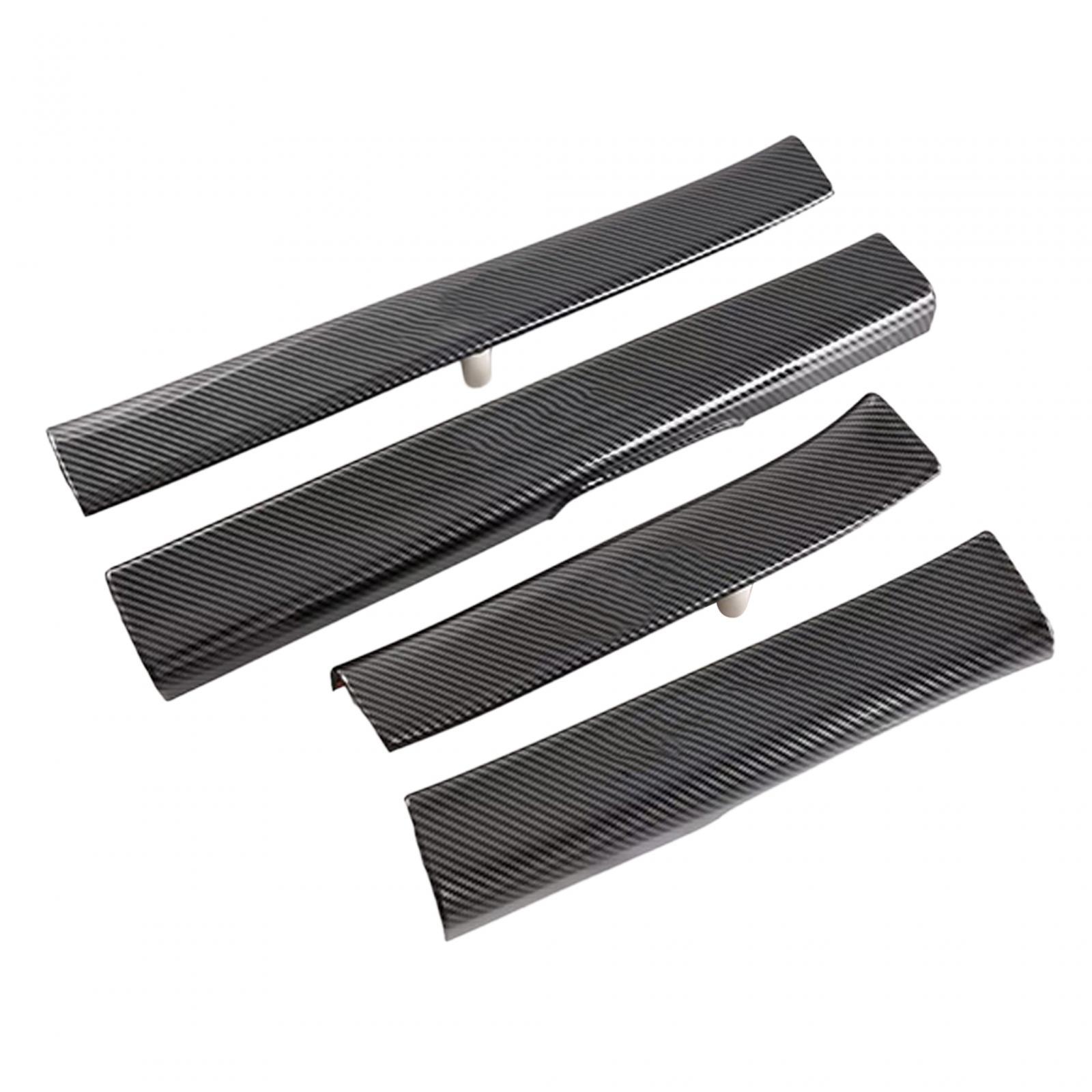 4 Pieces Door Sill Protector Door Sill Protective Pad for Byd 2022