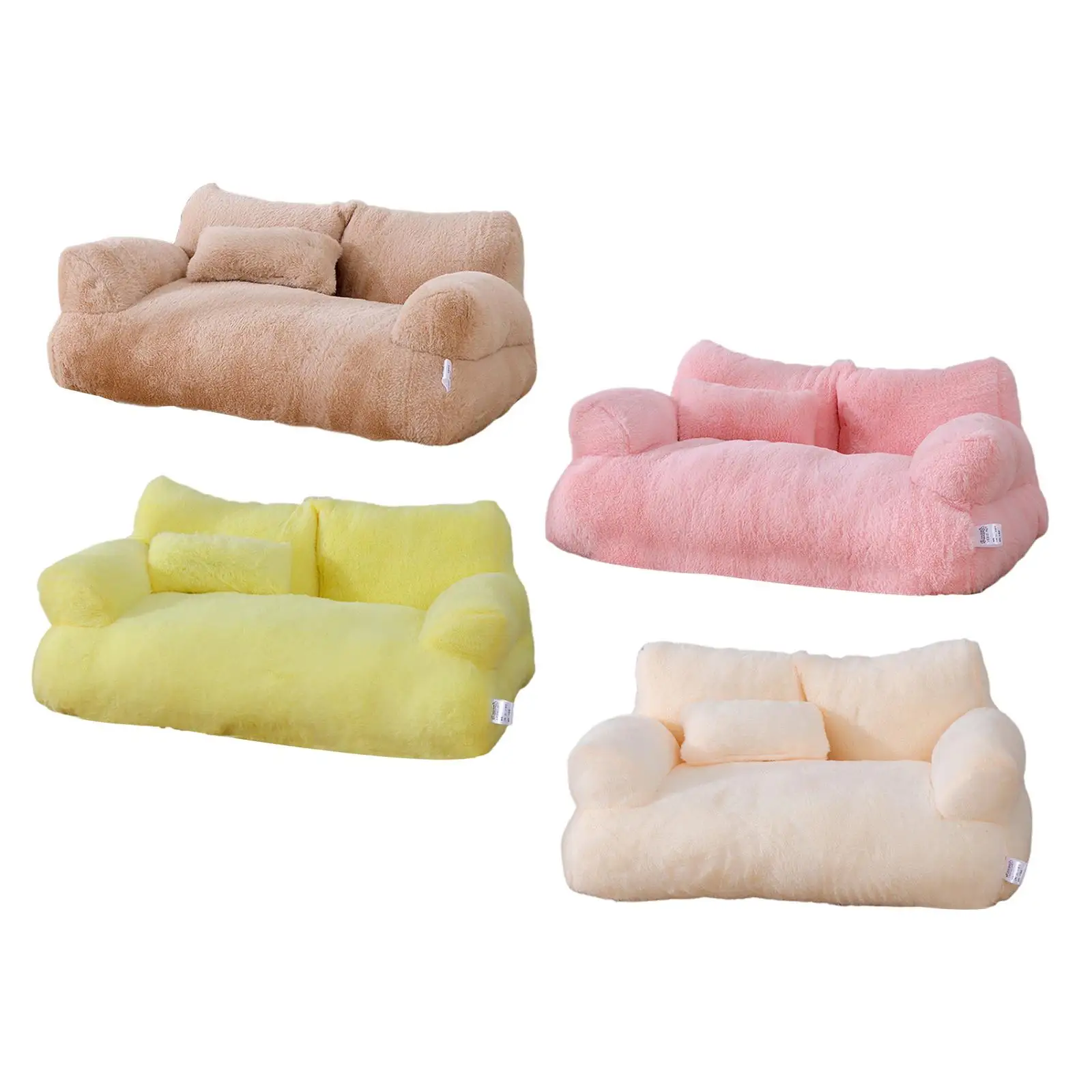 Pet Sofa Cat Sofa Fashion Nonslip Bottom Dog Couch Dog Beds for Cats and Small