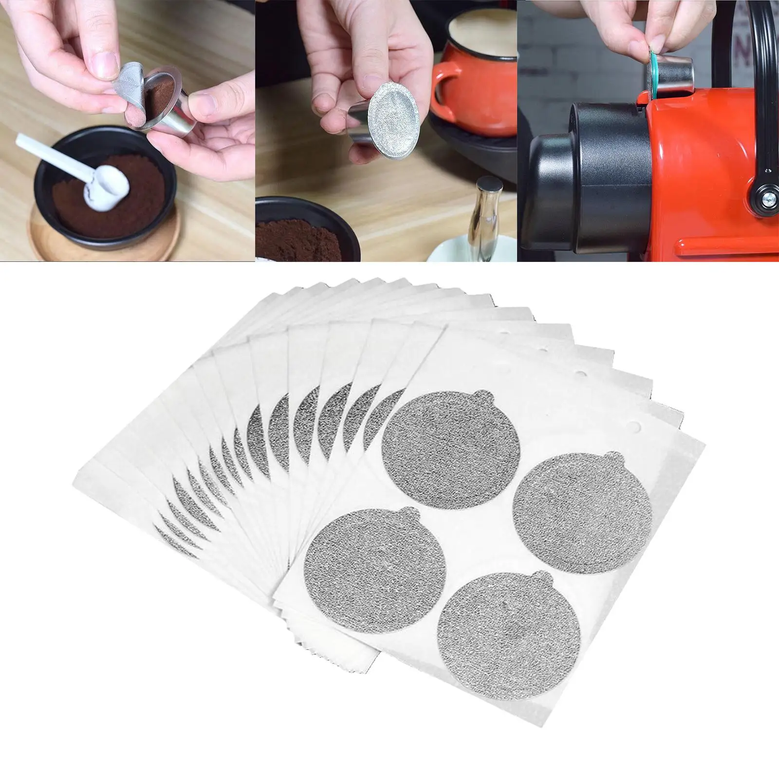 Set of 60(15Sheet) Refillable Seal Stickers Lids for Kitchen