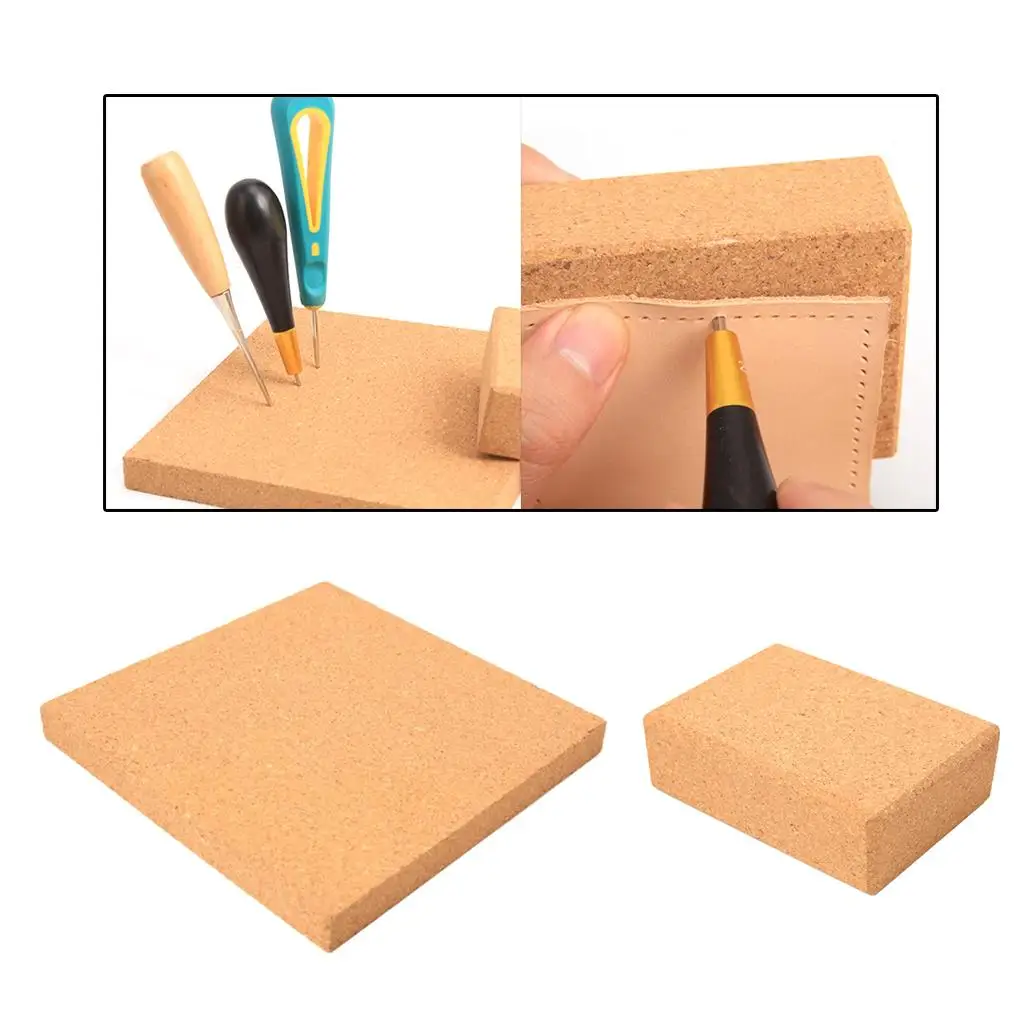 Multifuction Cork Plate Board screwdriver Needles Leather Tool Home Use
