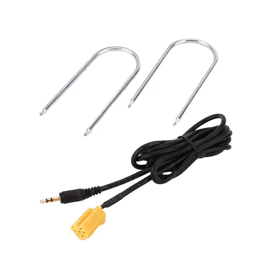 Car 3.5MM AUX Input Adapter Cable for Peugeot 206 207 307 308 Citroen Sega MP3 MP4 Phone 2007 - 2013 2014 2015