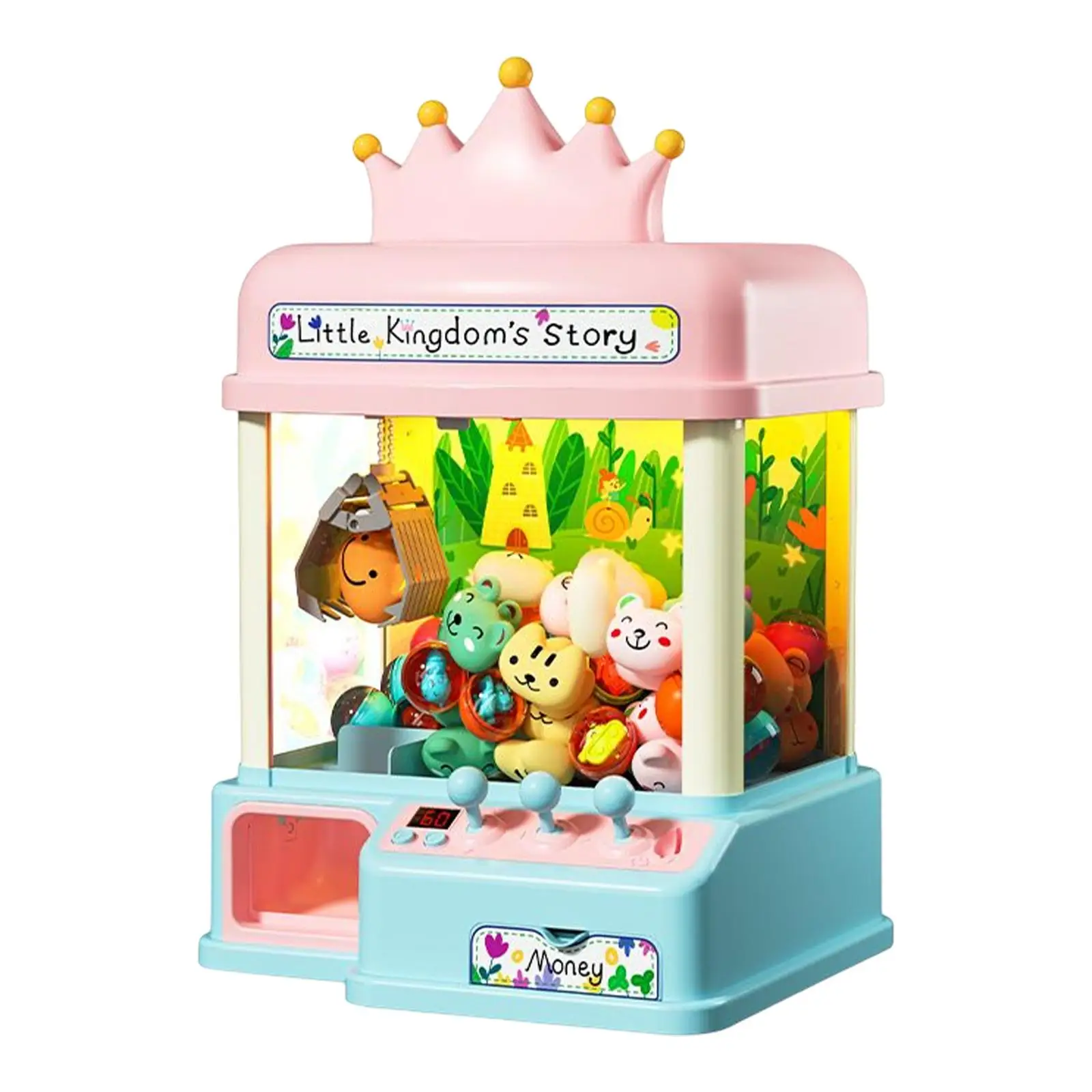 Claw Machine Prize Dispenser Gift Dolls Machine for Indoor Children