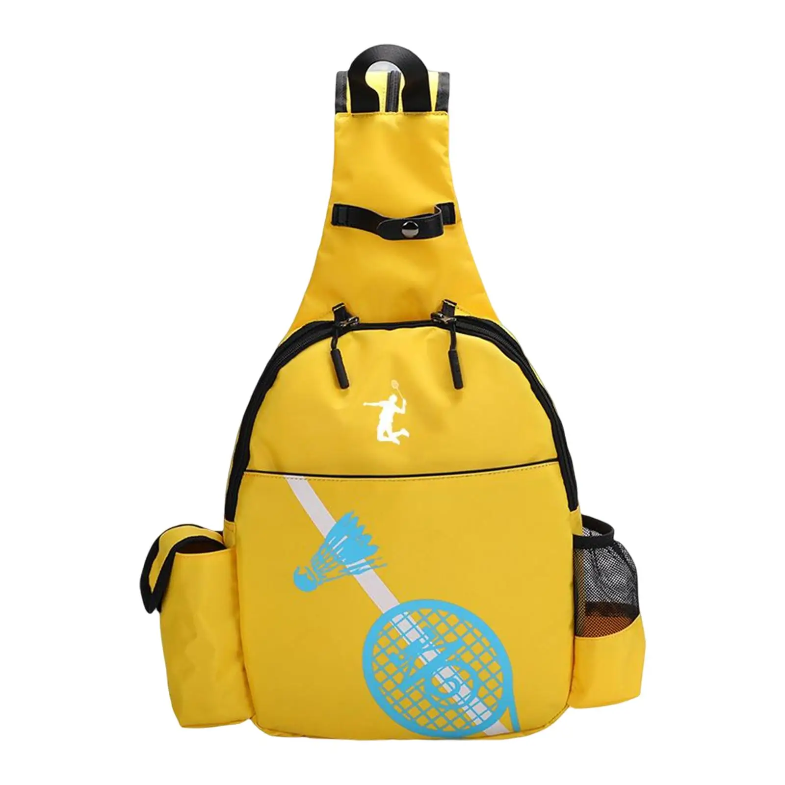 Tennis Racquet Bag Lightweight with Detachable Shoulder Strap for Squash Racquet Badminton Racquet Balls