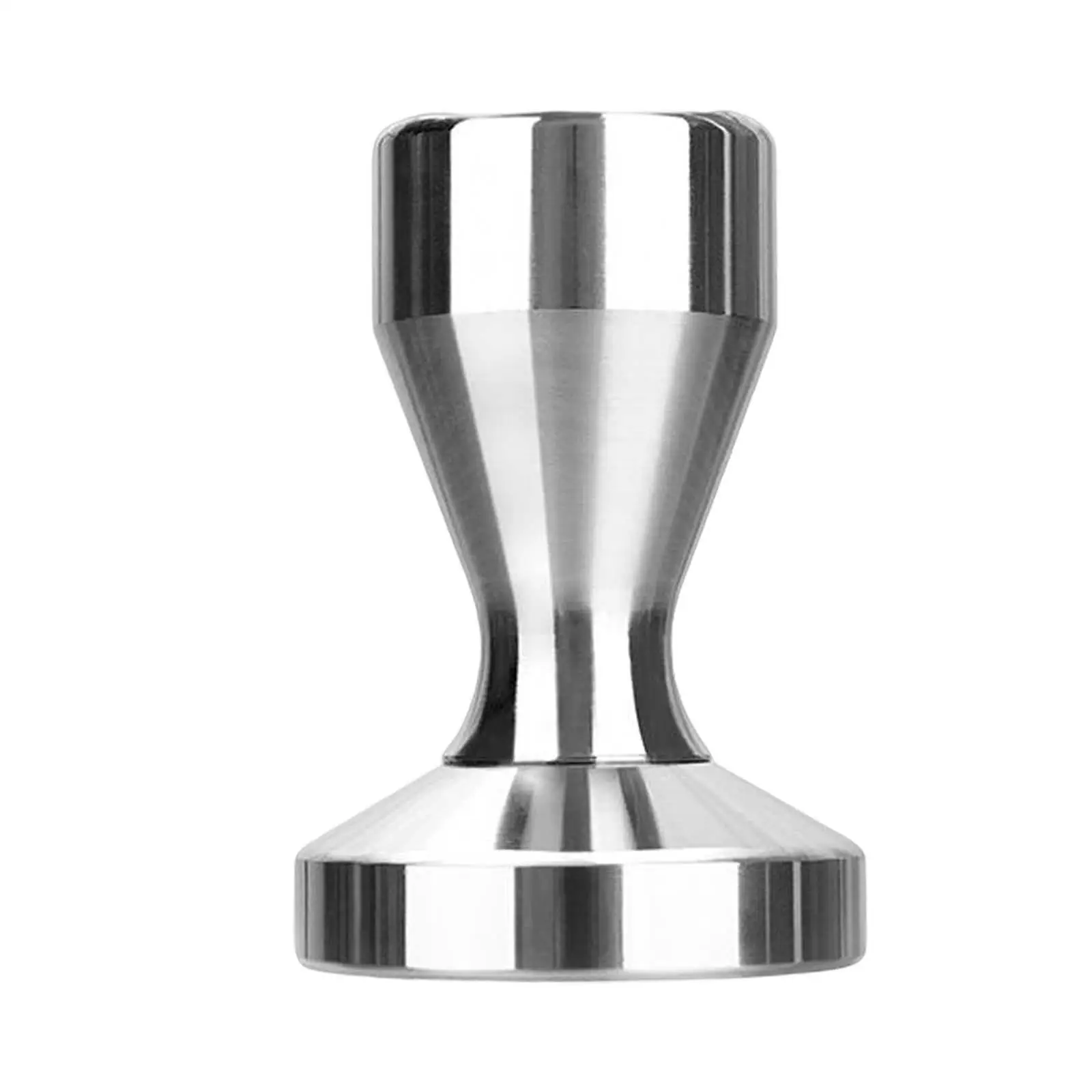 Stainless Steel Coffee Tamper Ergonomic Handle Polished Espresso Pressing Tool