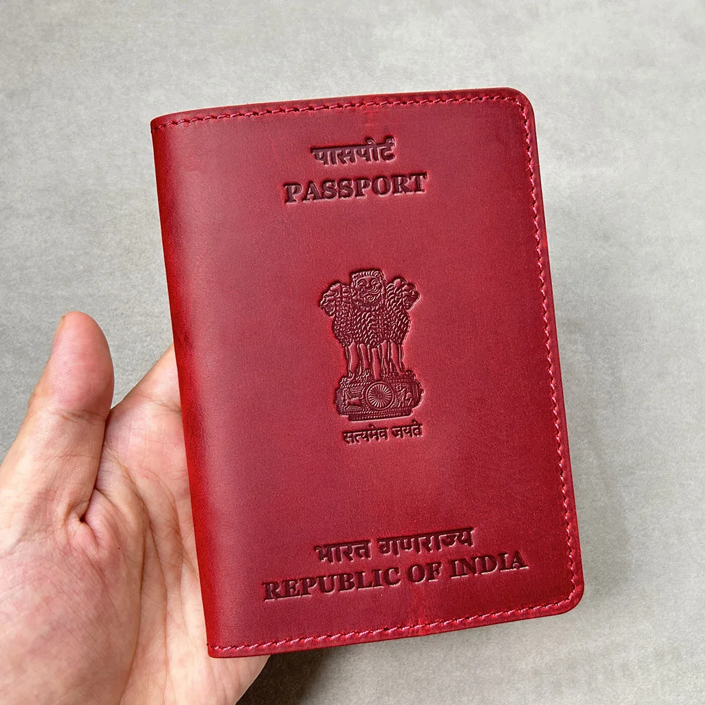 Passaporte personalizado cobrir india