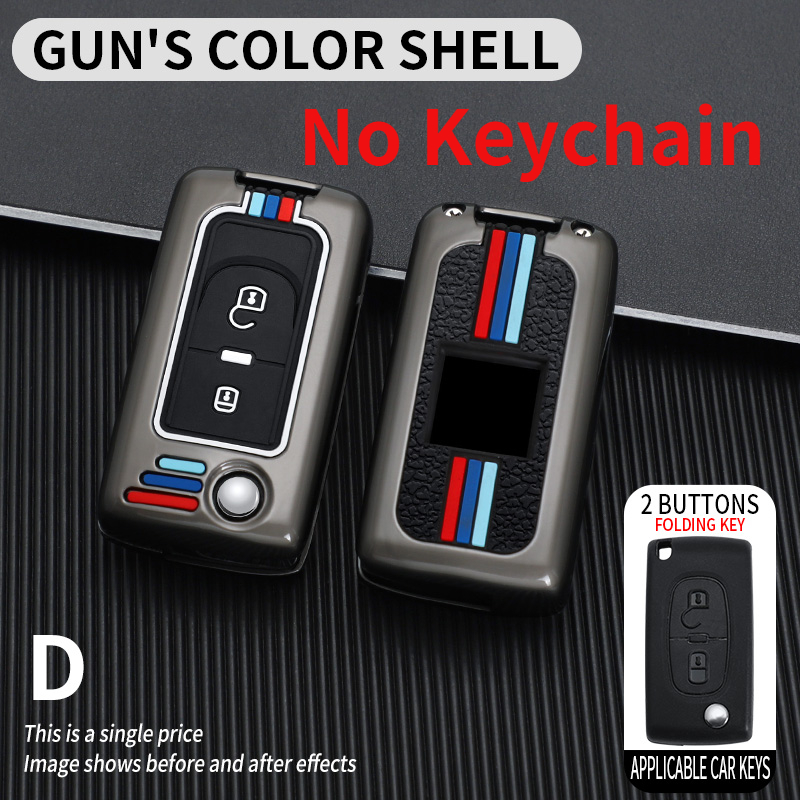 Copertura a distanza del portachiavi dell'automobile della lega per Citroen C2 C3 C4 C5 DS3 DS4 Picasso Xsara per Peugeot RCZ 206 308 307 408 3008 5008 21 Copertura a distanza del portachiavi dell'automobile della lega per Citroen C2 C3 C4 C5 DS3 DS4 Picasso Xsara per Peugeot RCZ 206 308 307 408 3008 5008 - S42330860fccd477f9fc23d8408ffe43bA