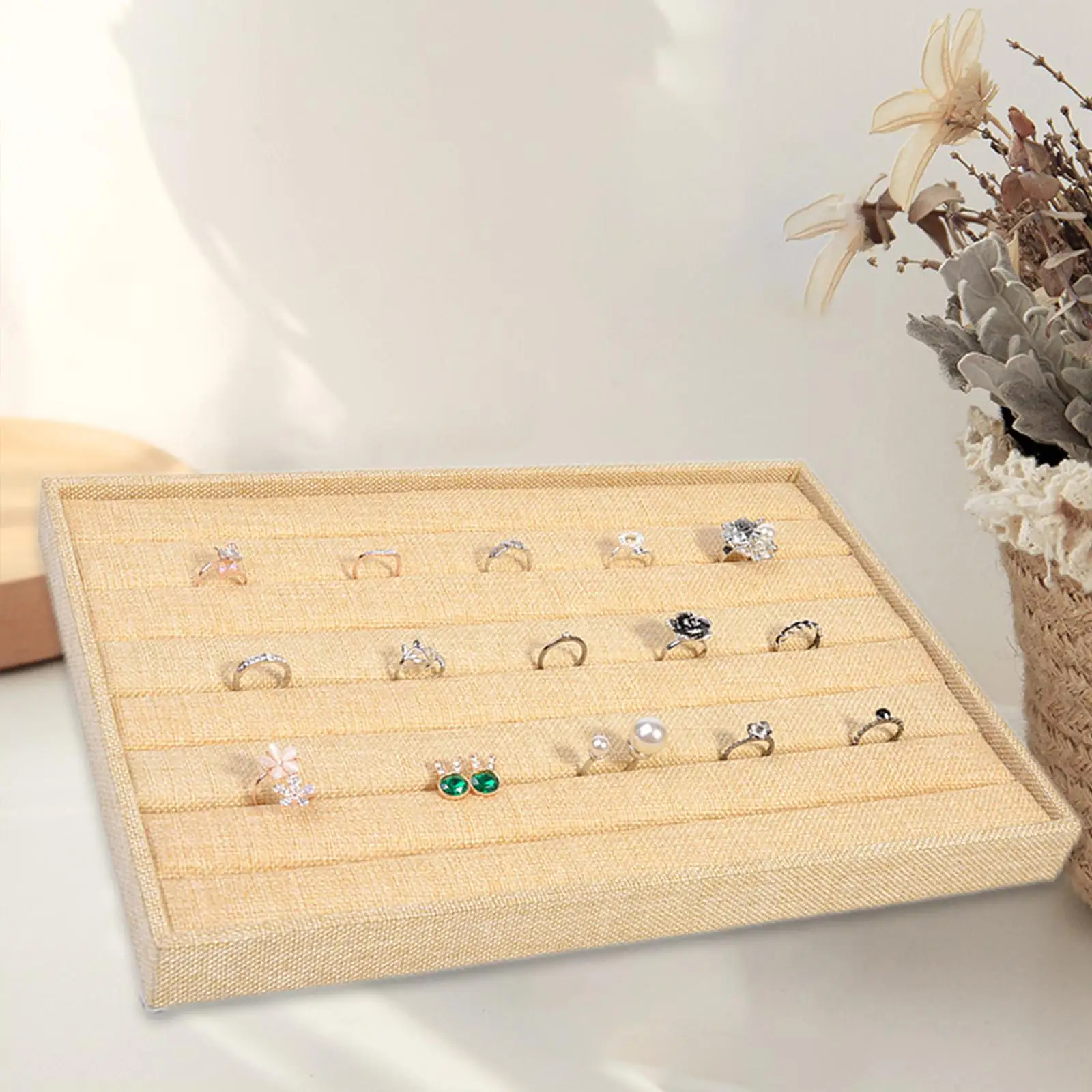Stackable Jewelry Trays for Drawers Stores Show Show Case Display Holder