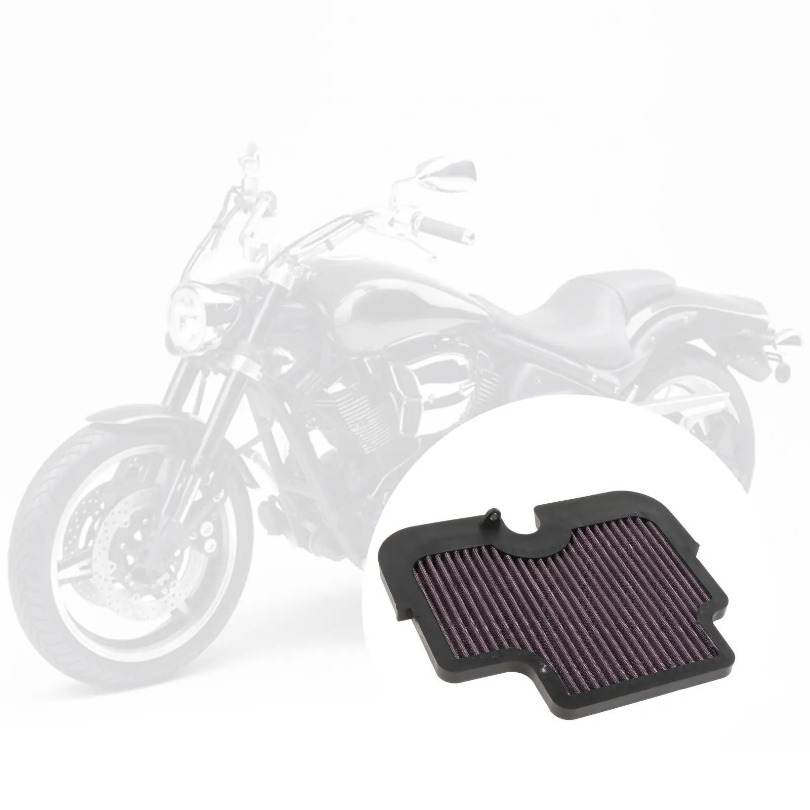 High Performance, Premium, , Air Filter Cleaner, Replacement Fits for ER6N ER6F Accessories Motorcycle Parts