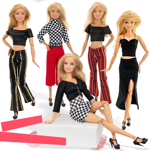 DIY) Conjunto De Roupas De Boneca Barbie De 30cm/Brinquedo