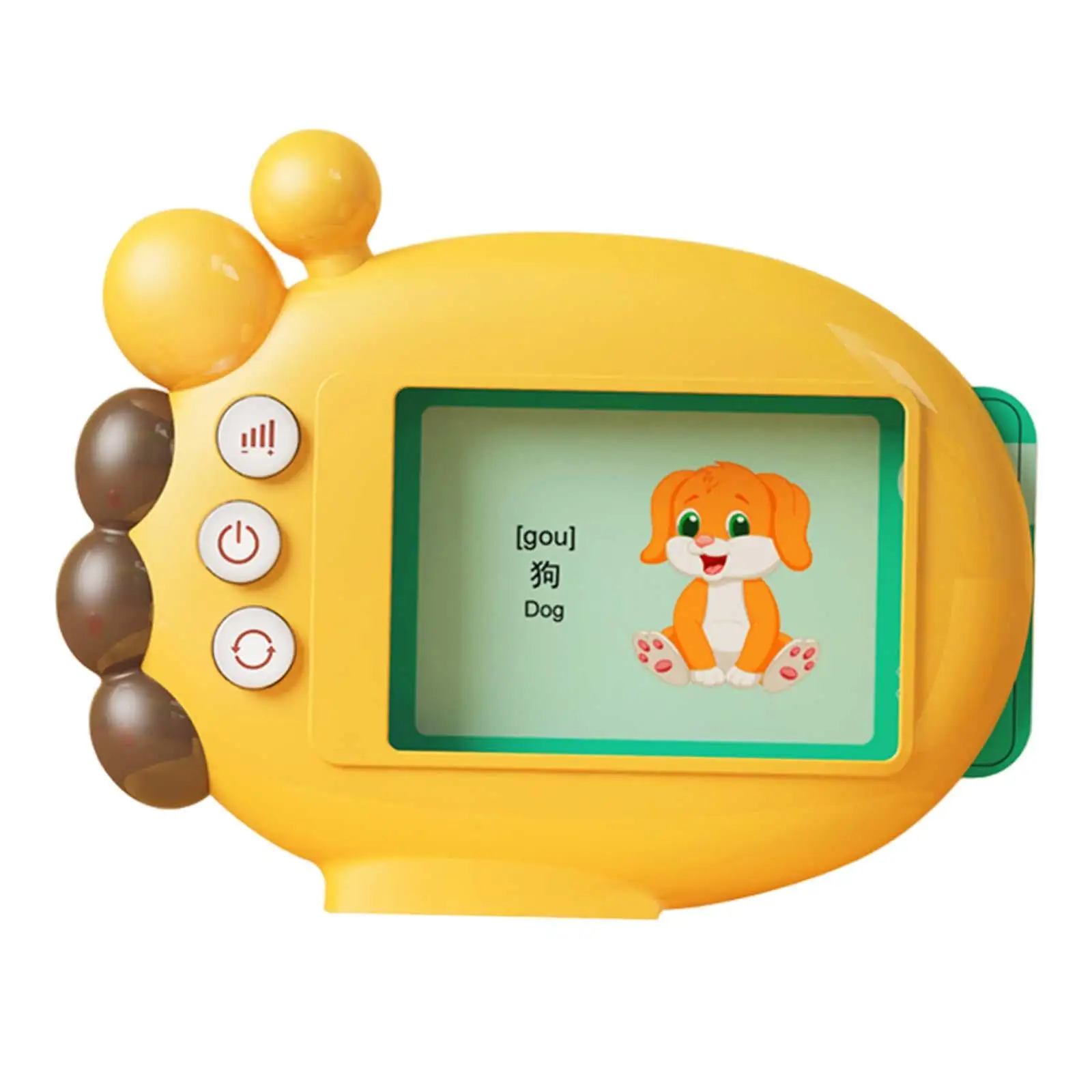 Reading Learning Machine Big Screen Eye Protection Lights Interactive Talking Flash Cards for Preschool for 4 5 6 Year Old Kids