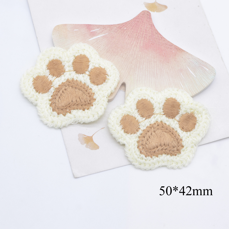 10 Stück Cartoon-Bärenpfoten-Applikationen für DIY Babykleidung, Hüte, Schuhe, Näh-Patches, Kopfbedeckungen, Haarschleifen, Clips, Deko-Accessoires – Detail 6
