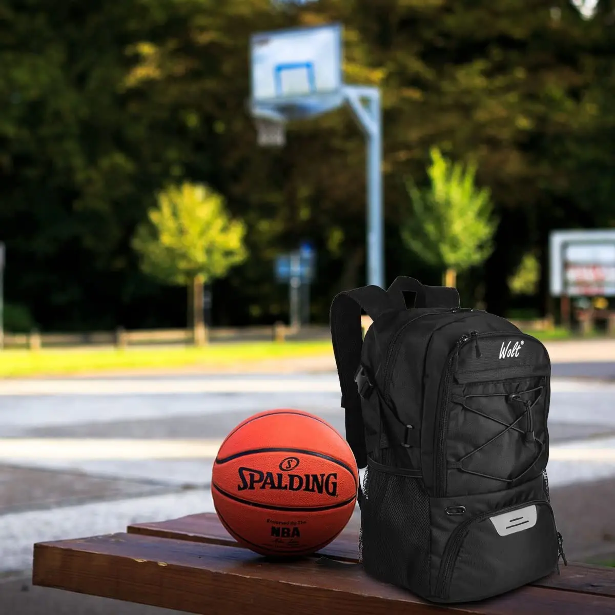 Large basketball backpack