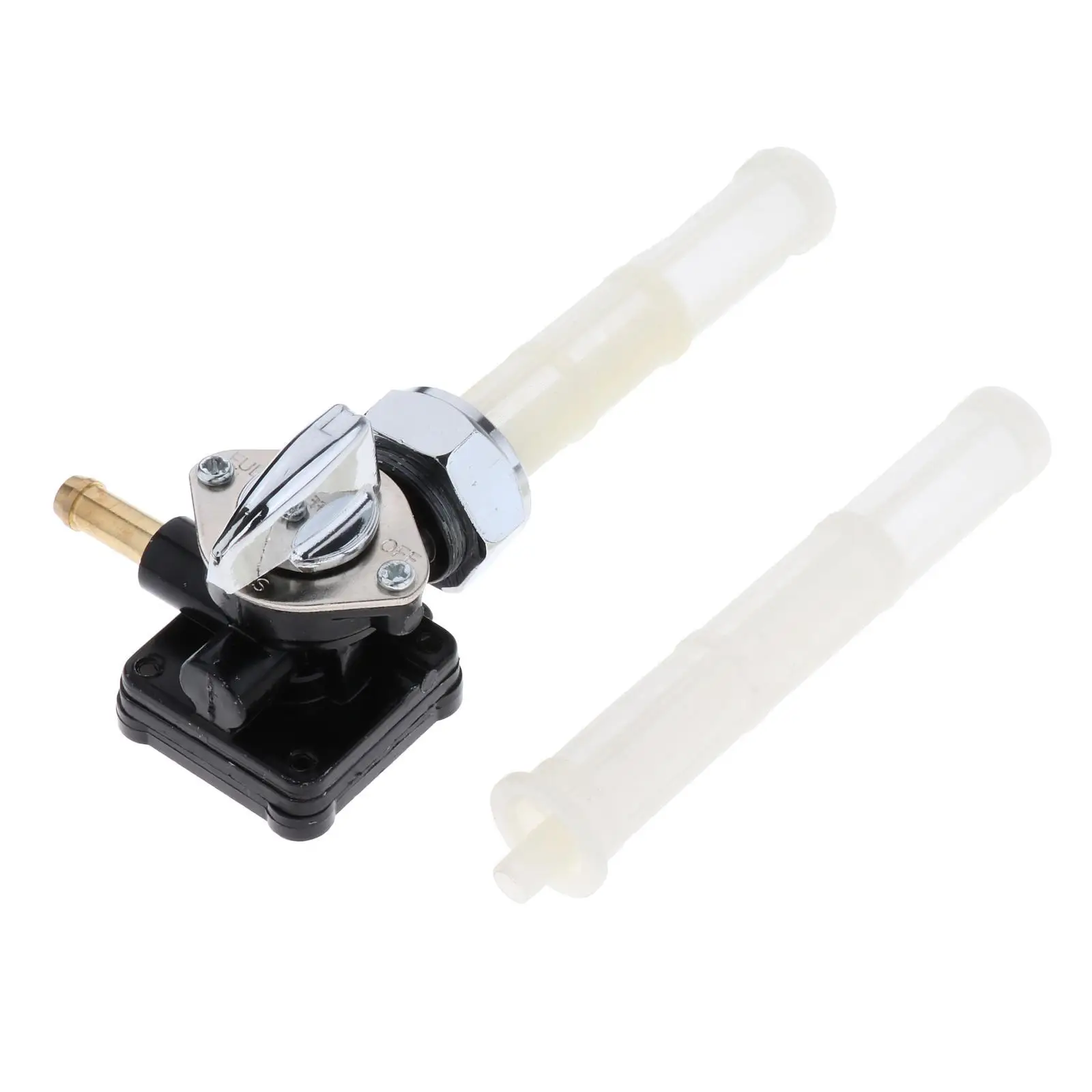 Motorcycle Fuel Tank Switch Valve Petcock Metal Gas Shut Off Switch for Flst Fxd Spare Parts Replace Motorcycle Supplies