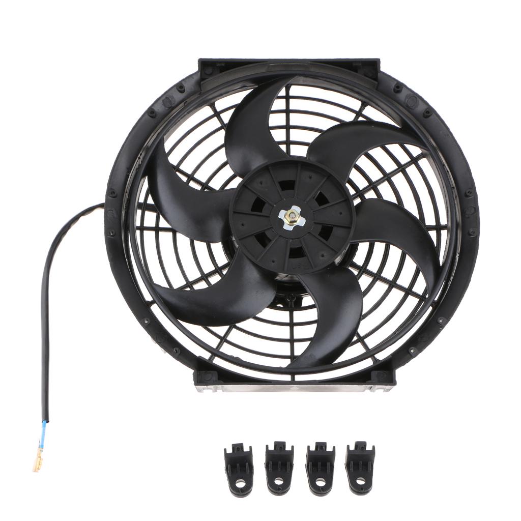 Car Truck Trailer 10 inch 12V 80W Electric Radiator Cooling Fans