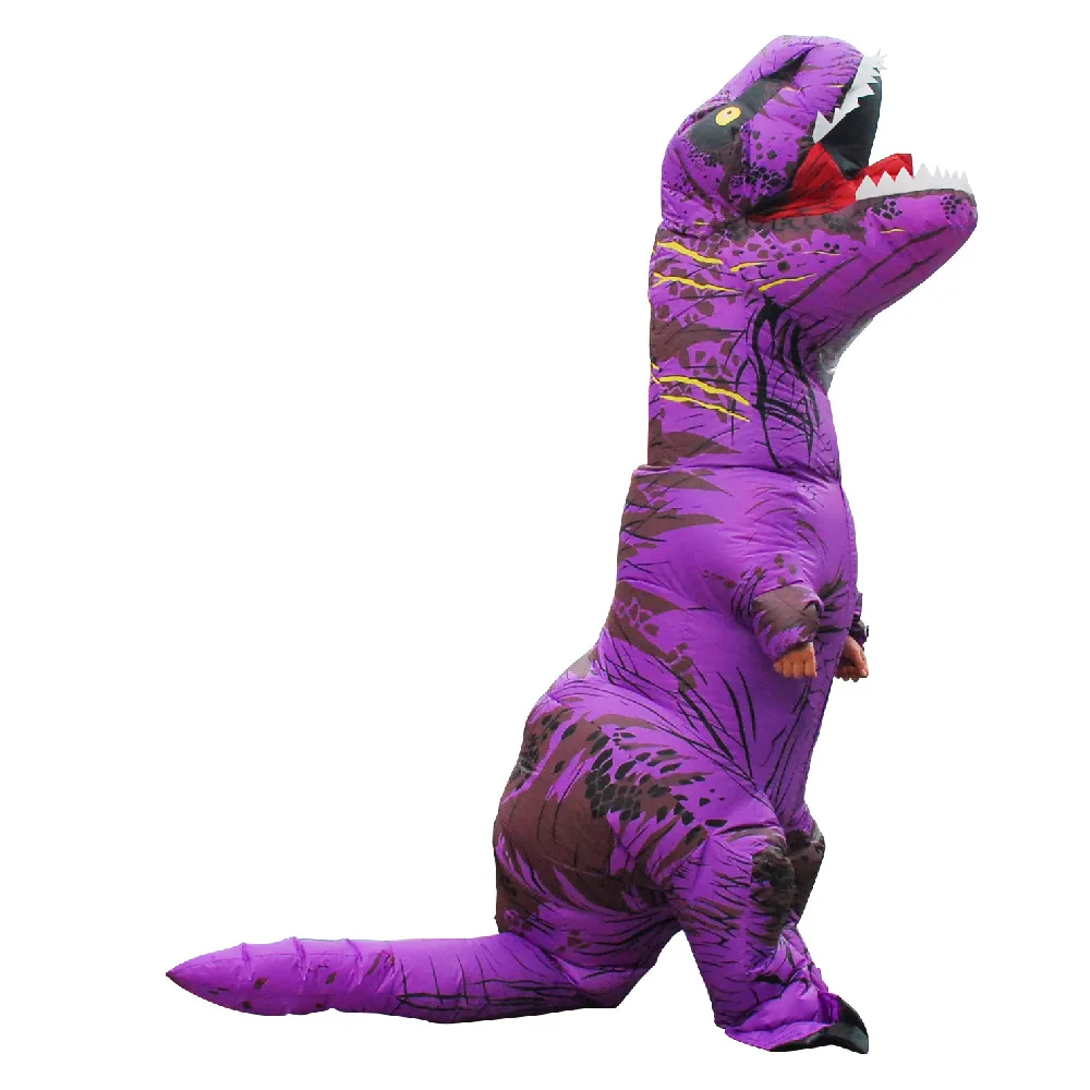 anime outfits Cosplay T-REX Dinosaur Inflatable Costume Party Costumes Fancy Mascot Anime Halloween Costume For Adult Kids Dino Cartoon morticia addams costume