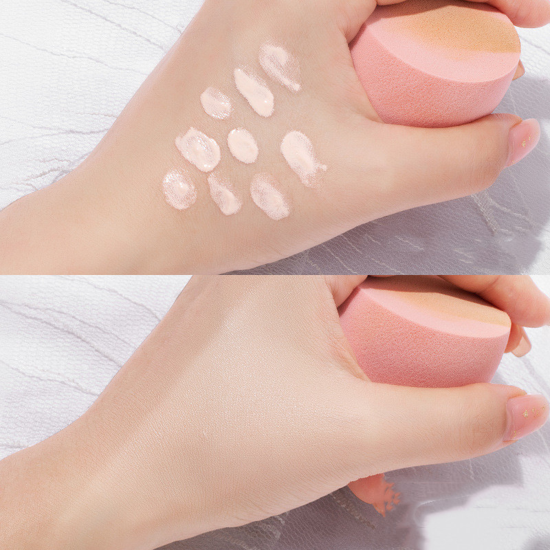 Description Picture 4 of item4Pcs Makeup Sponge Professional Cosmetic Puff for Foundation Beauty Make Up Blender Powder Wet and Dry Combined Accessories Tool