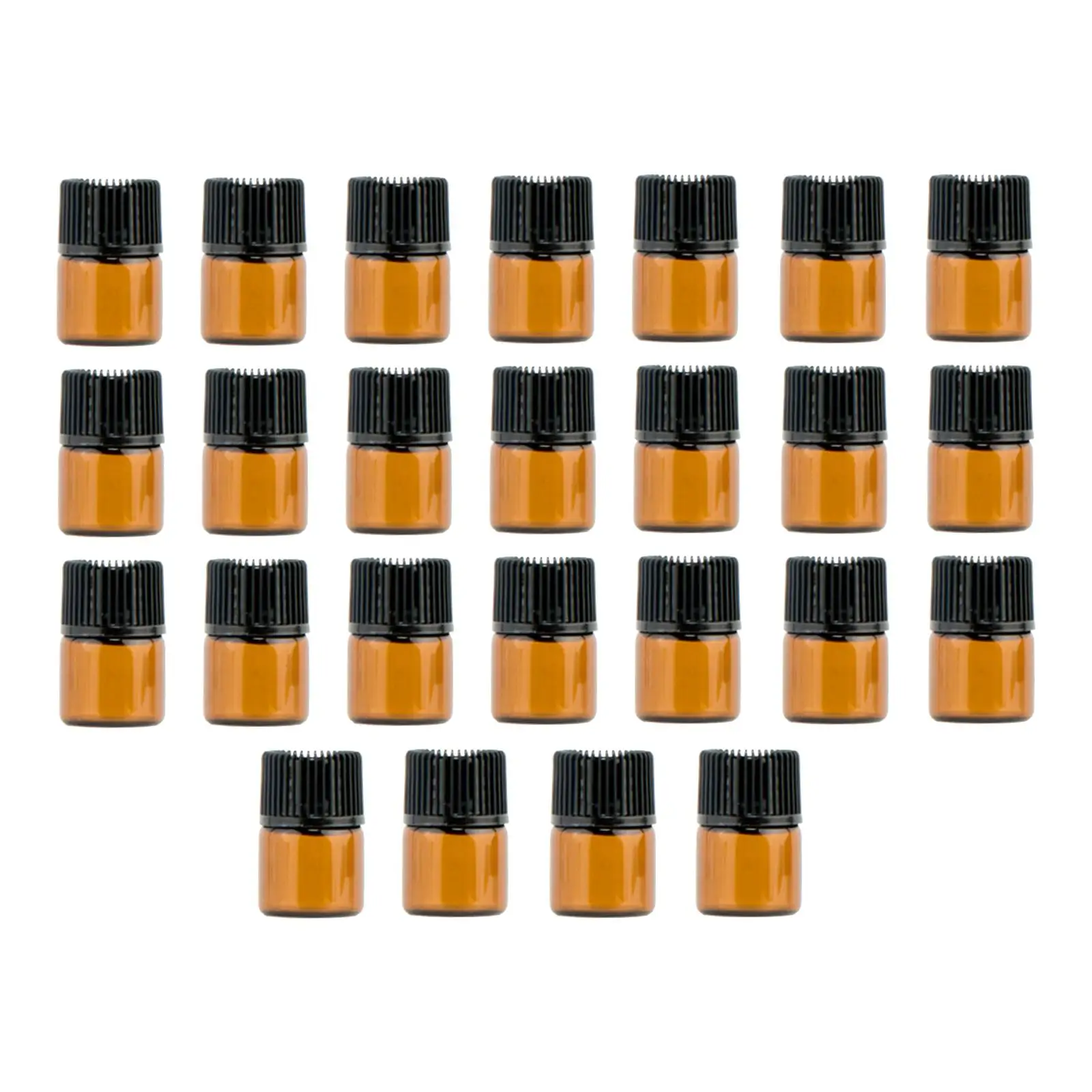 100 Pieces Bottles - ml 2ml 3ml Essential Oil Bottle with Orifice