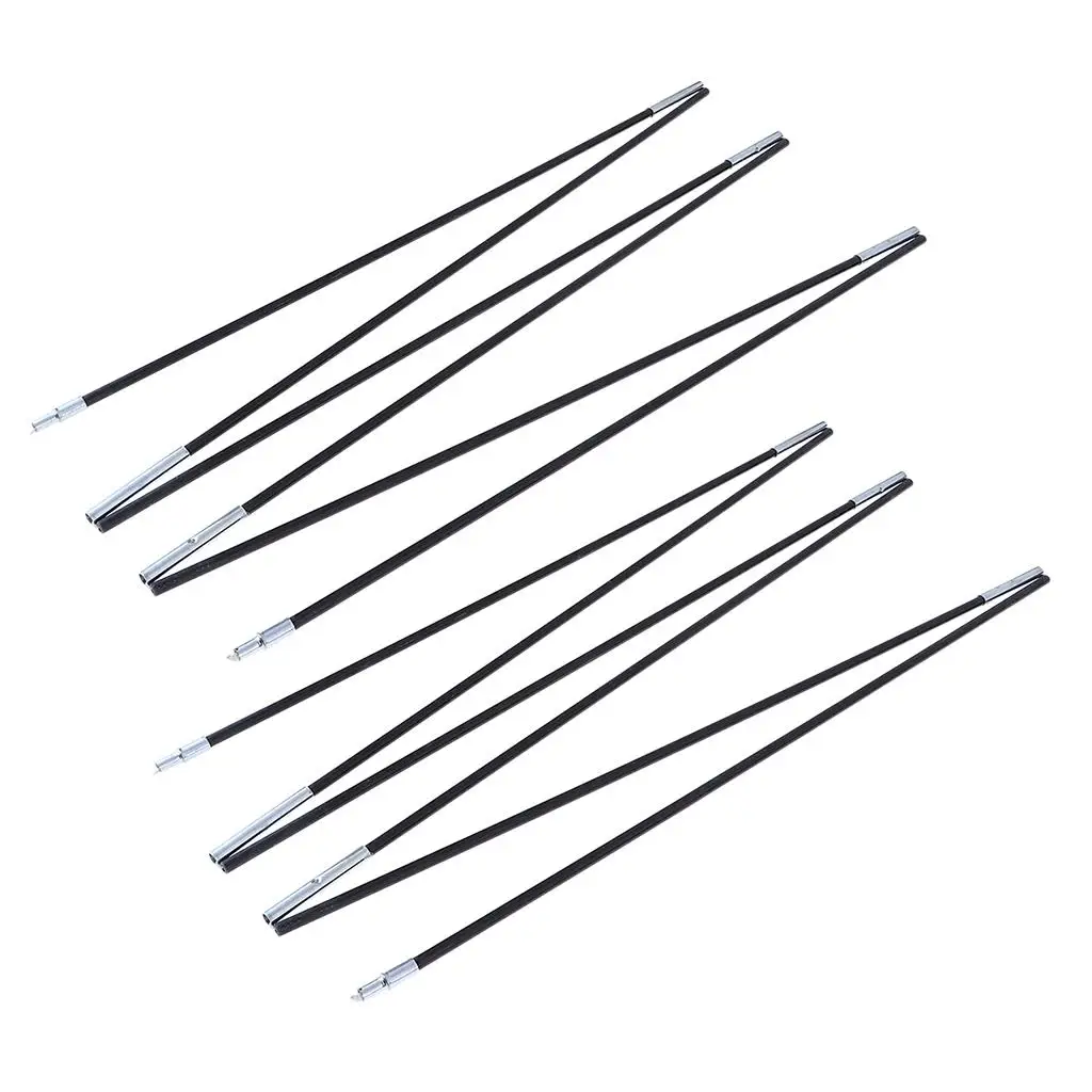 Replacement Tent Poles for Camping Tent Repair, Telescopic Tent Poles Rods