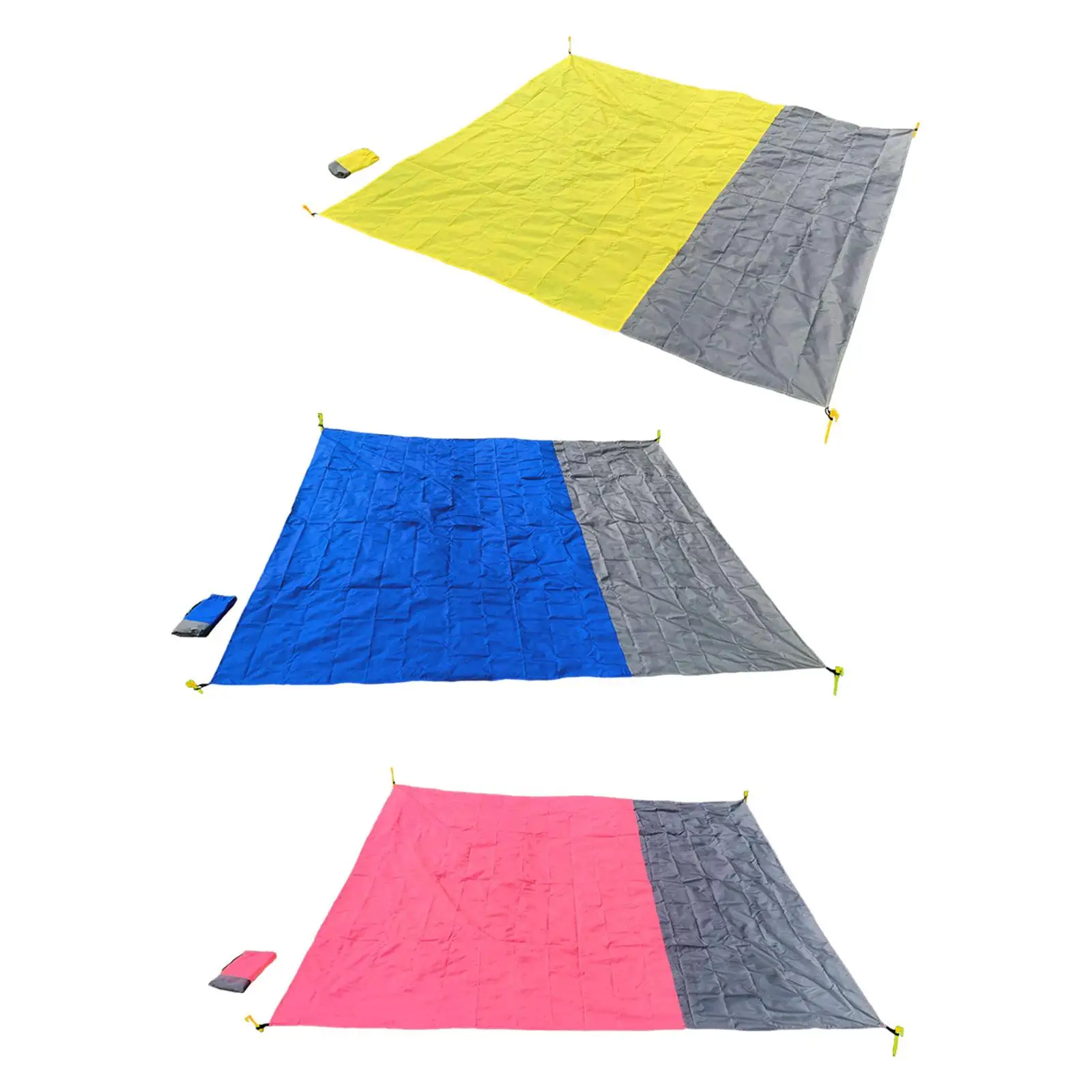 Picnic Blanket Folding Outdoor Mat with Storage Bag Durable Beach Mat for Sporting Events Music Festival Camping Travel Hiking
