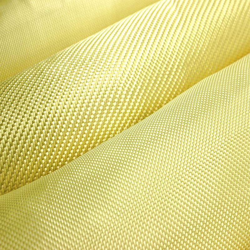 Description Picture 4 of itemPlain Yellow Color Kevlar Fabric, Aramid Fiber Cloth, Carbon Fiber Fabric, Bulletproof Fabric for Clothing, 100cm Width