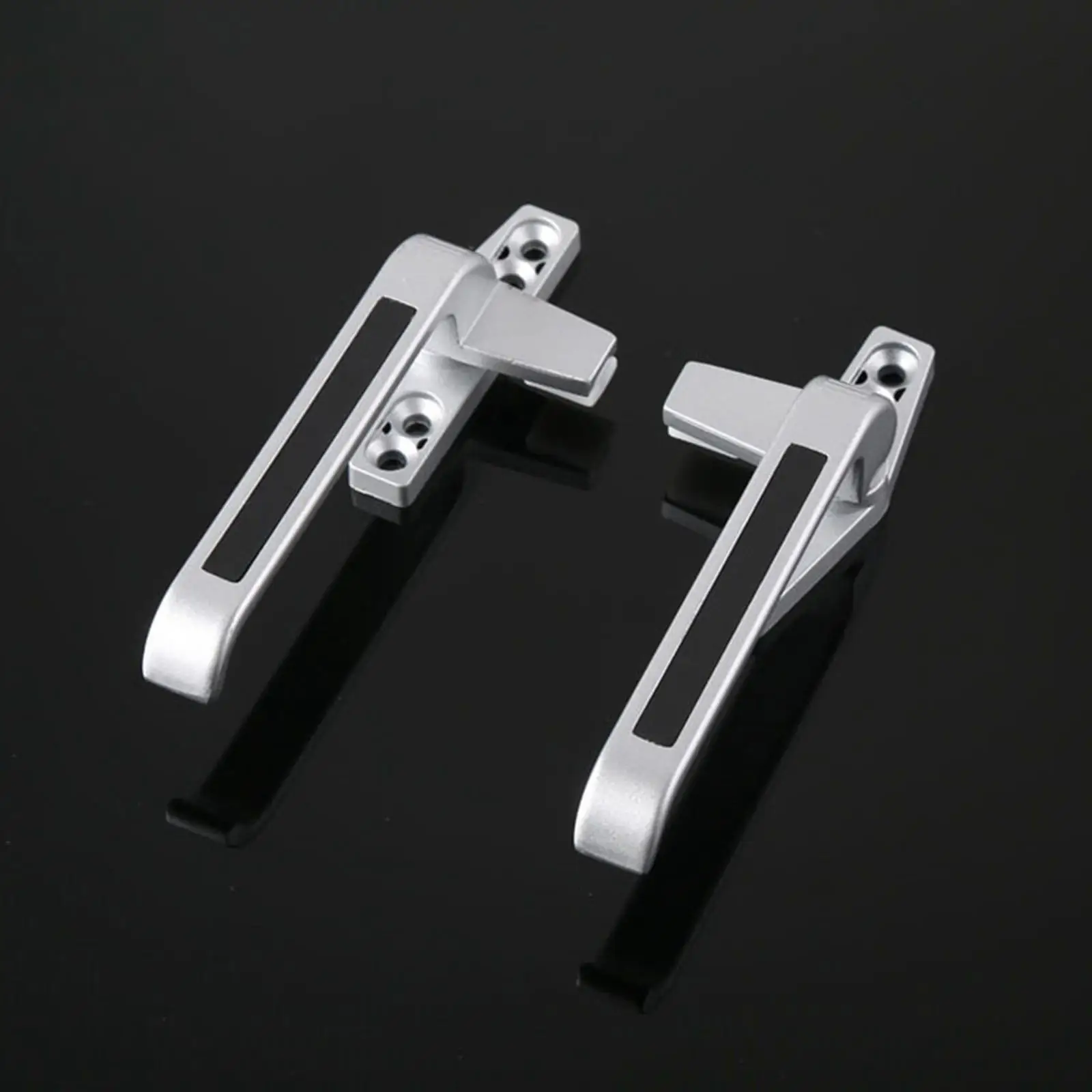 2x Zinc Alloy Window Handle Locking Replacement Support Left Right Hand for Bathroom