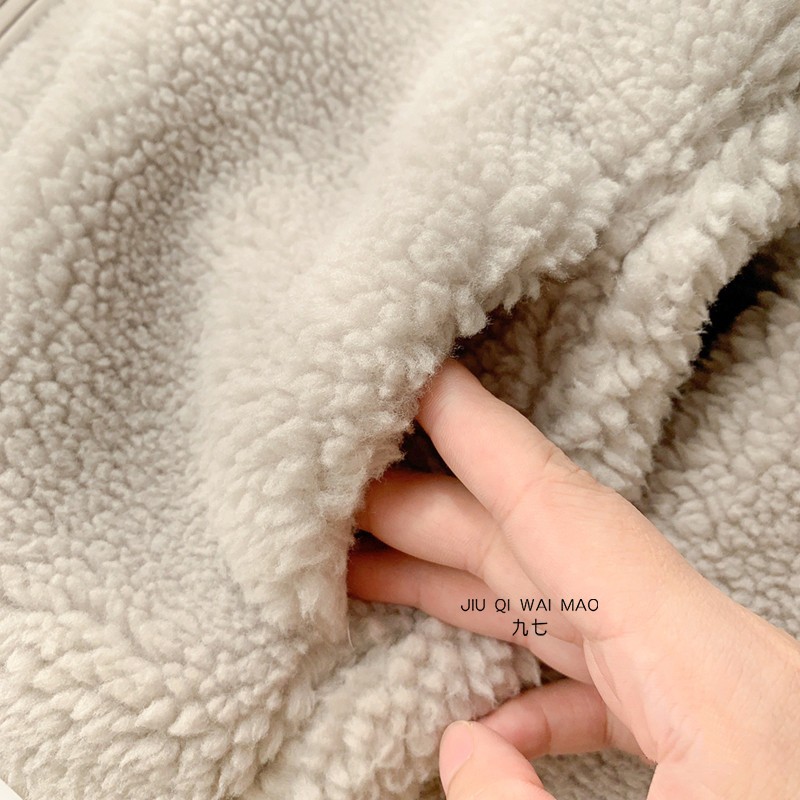 Lamb Fur Women Coats Autumn Winter Solid Thick Warm V-Neck Long-Sleeved Casual All Match Female Outwear Jackets
