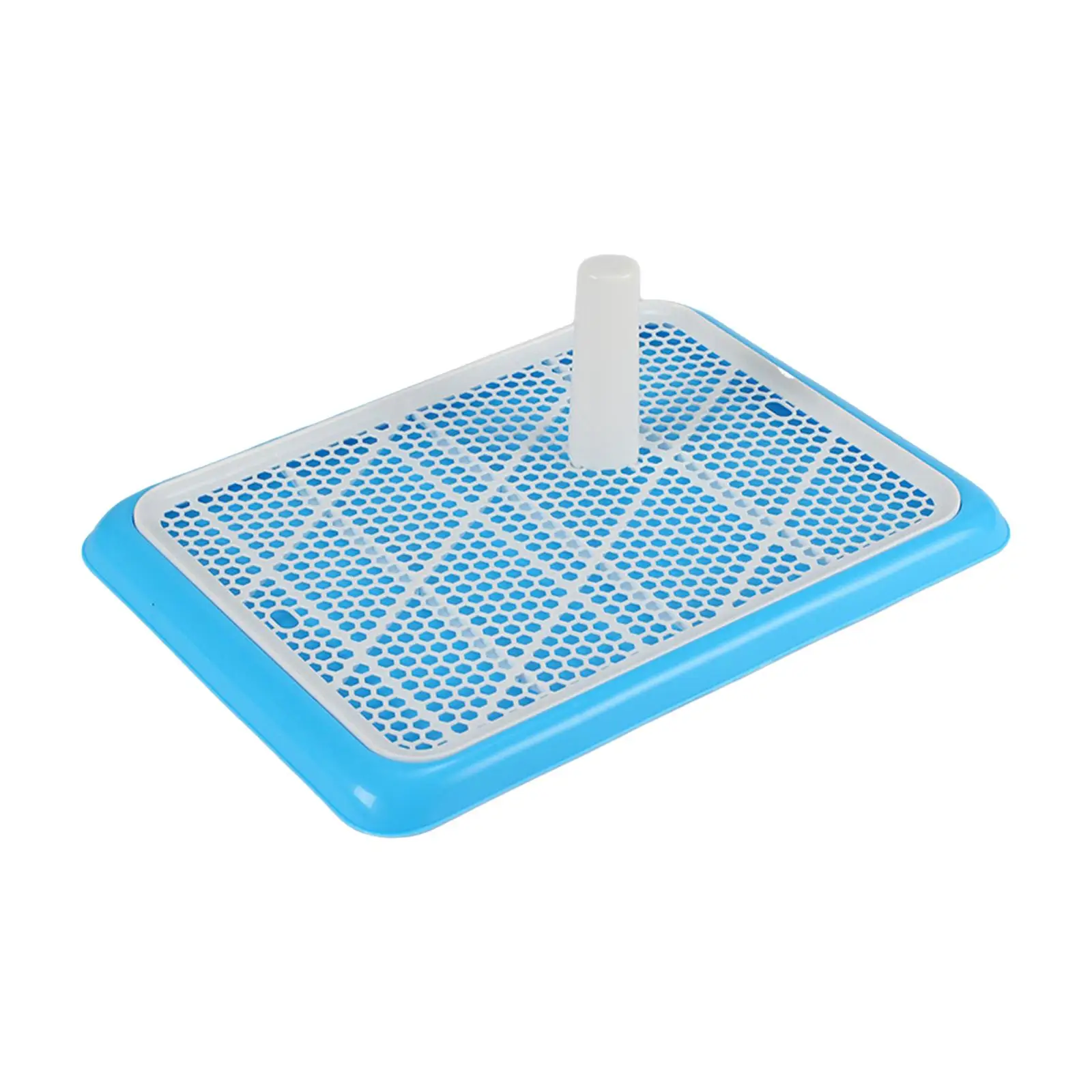 Pet Toilet Dog Cat Potty with Urinary Column Grid Separated Groove Design Puppy Pee Tray for puppy Indoor Pet Supplies Outdoor