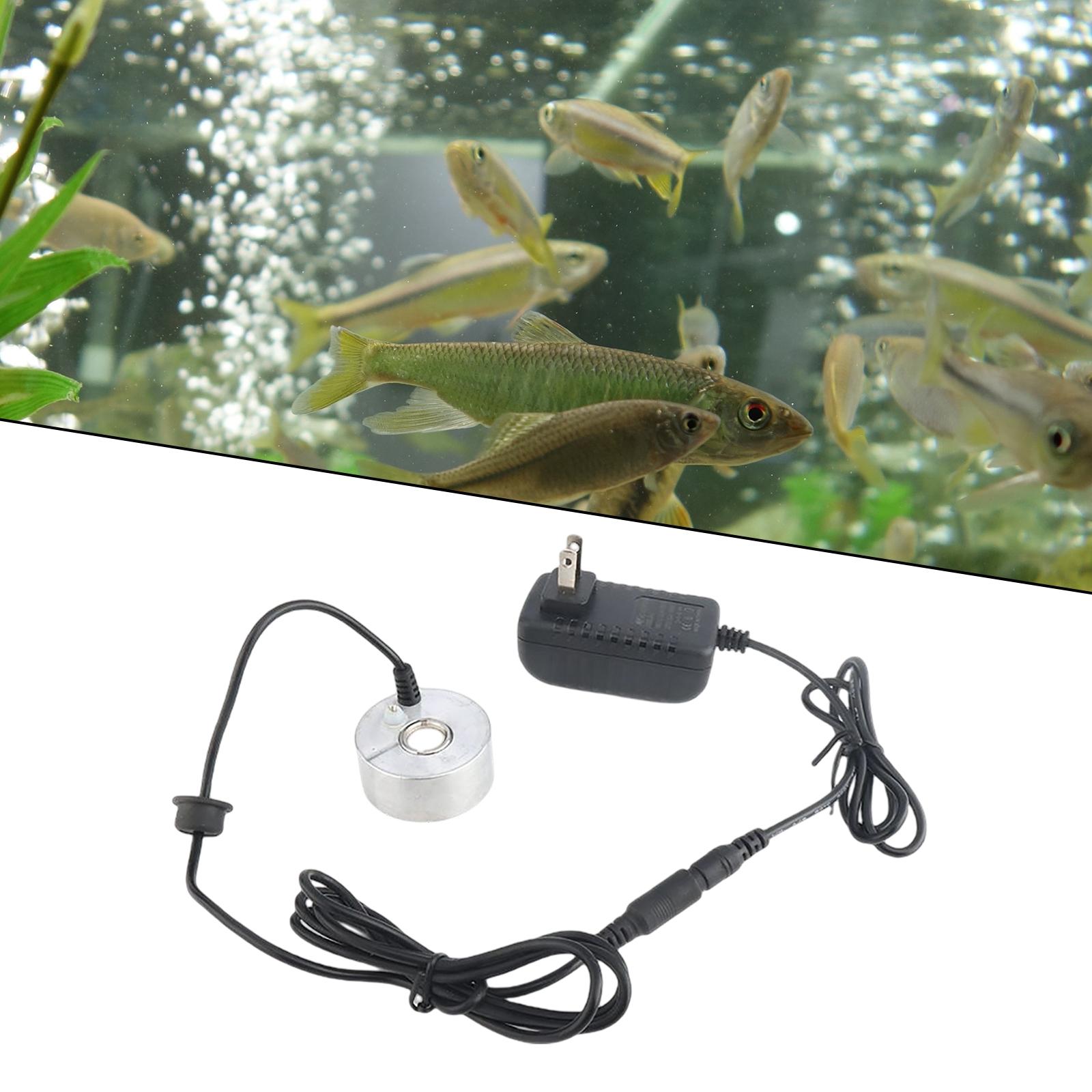 24V Ultrasonic Mist Maker Water Fountain Atomizer Air Humidifier Fogger for Decor Outdoor Pond Garden Fish Tank,