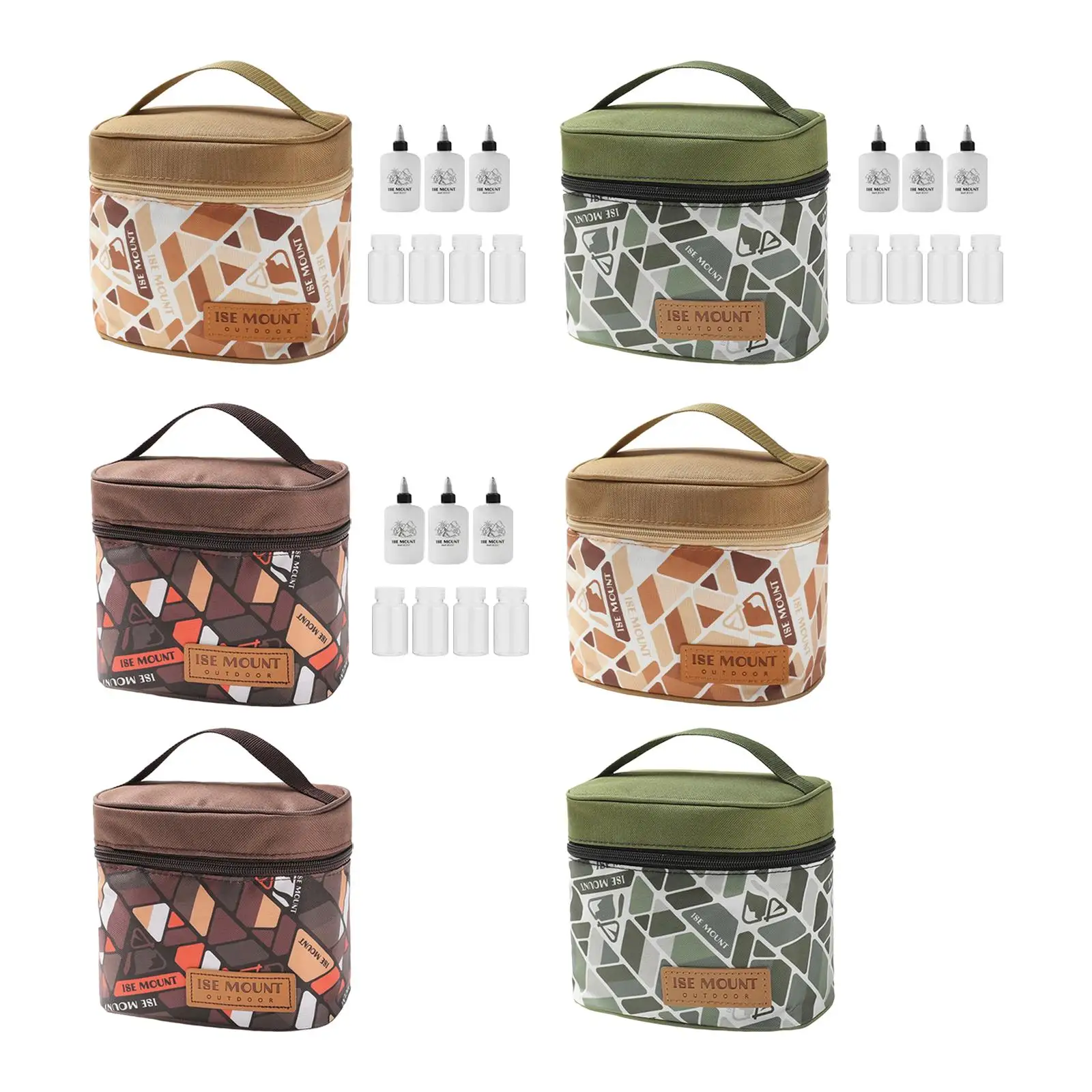 Spice Bag Spice Containers Lightweight Mini Condiment Bag Sauce Storage Organizer for Cooking Travel Outdoor Picnic Kitchen