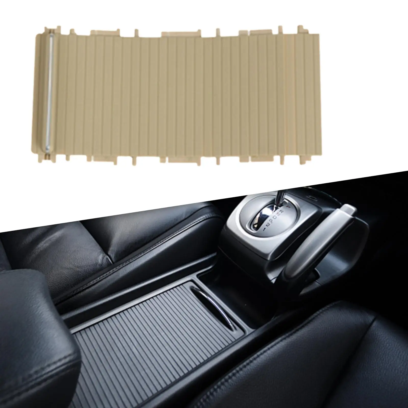 Car Water Cup Holder Slide Curtain Cover 51167038333 Durable for BMW 3 Series E46 Interior Accessories Good Performance