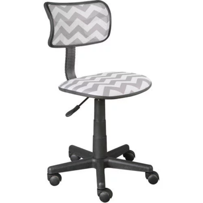 Description Picture 3 of itemUrban Shop Task Chair with Adjustable Height & Swivel, 225 lb. Capacity, Blue Print