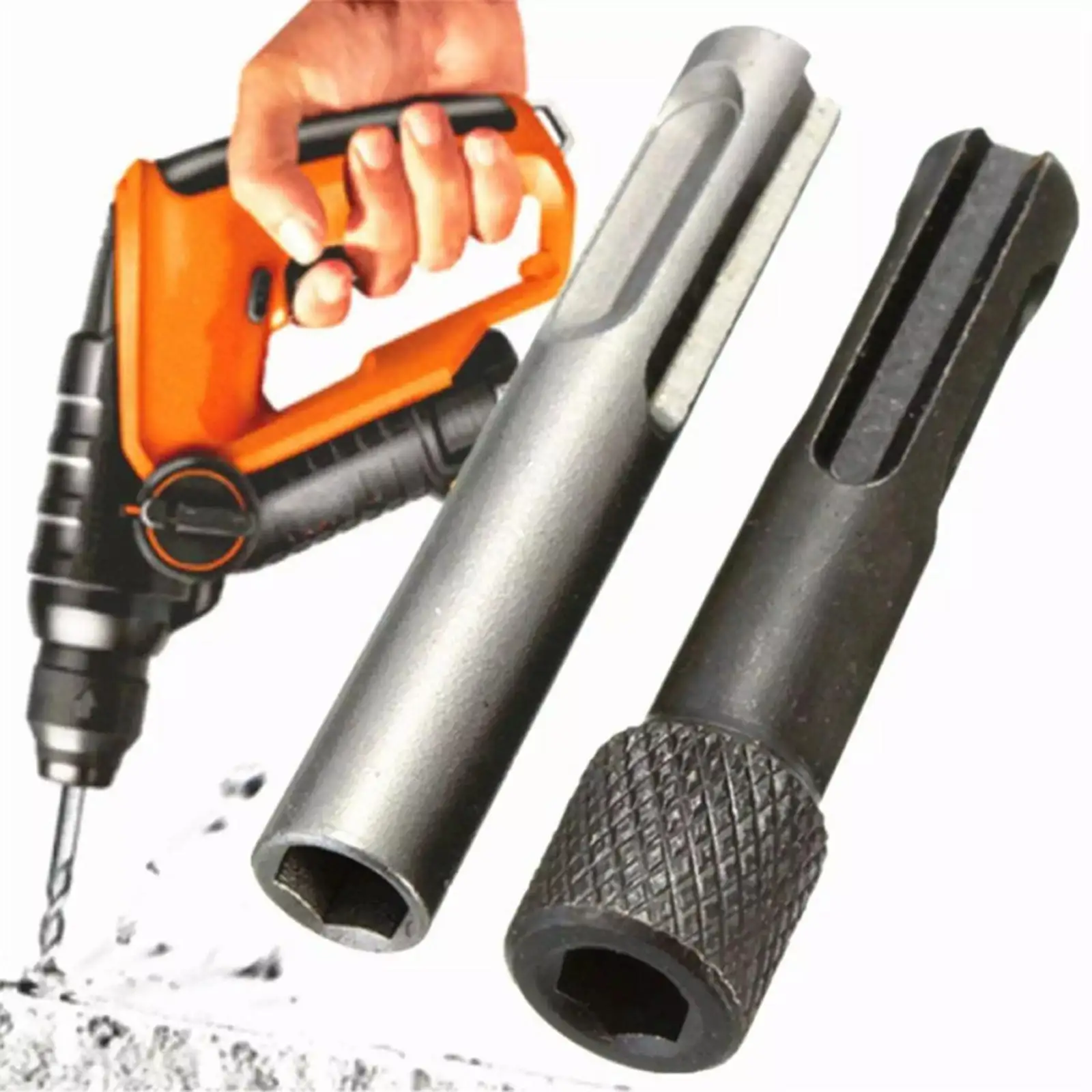 Portable Hexagon Screwdriver Shank Adapter Rotary Hexagon Socket Shank Quick Fits Durable Drill Kit for Electric Drill Machine