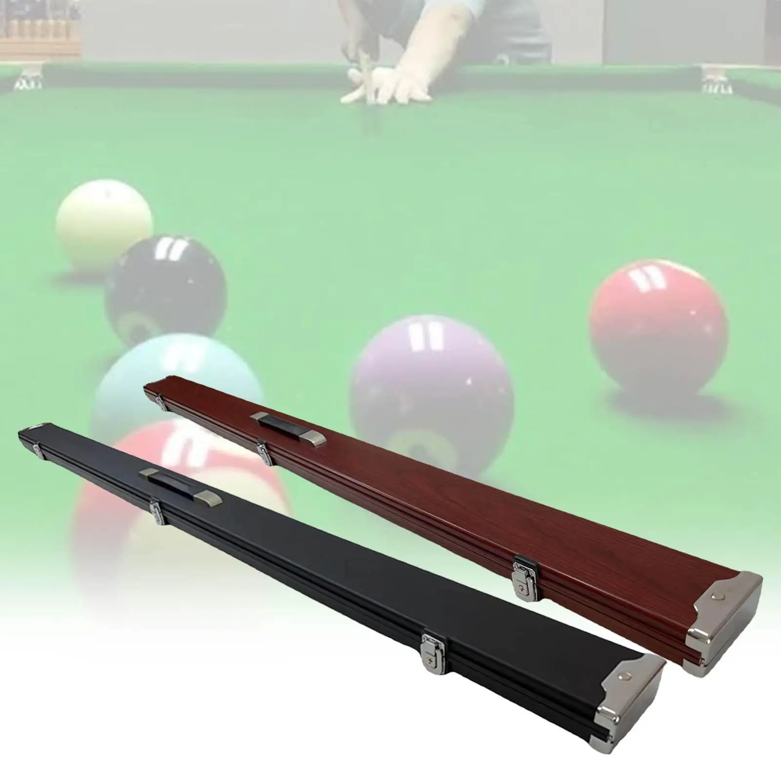 Billiard Snooker Case Durable Metal for Billiards Cosmetic Supplies