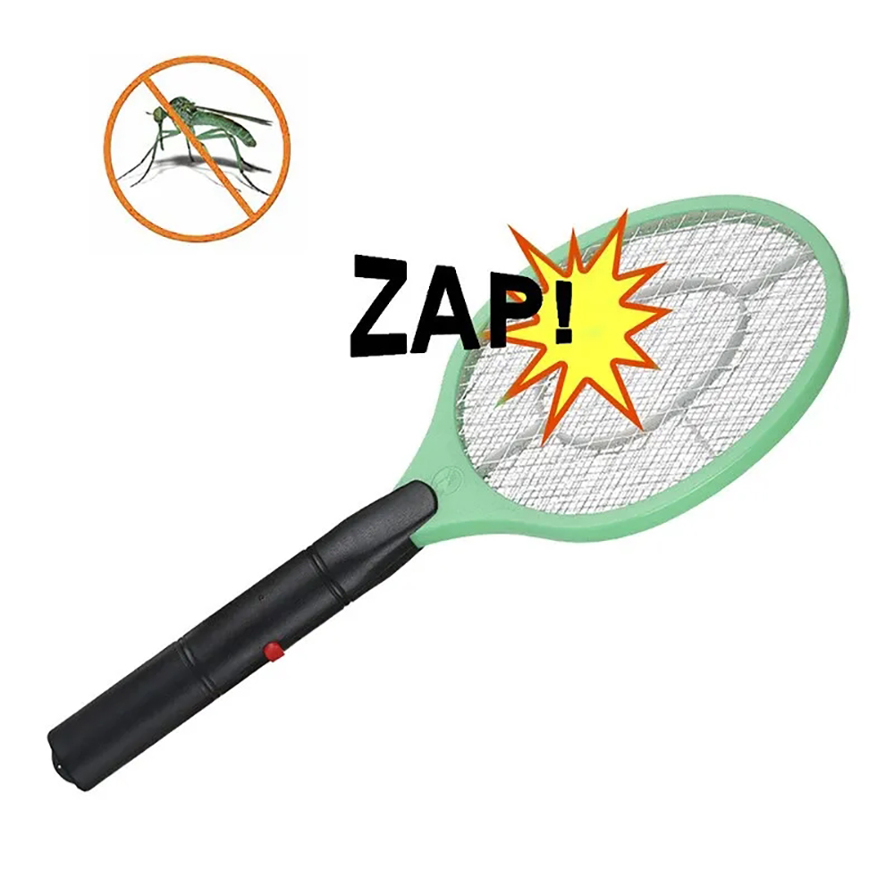 Title 4, Electric Fly Insect Bug Zapper Bat Handheld Ins...