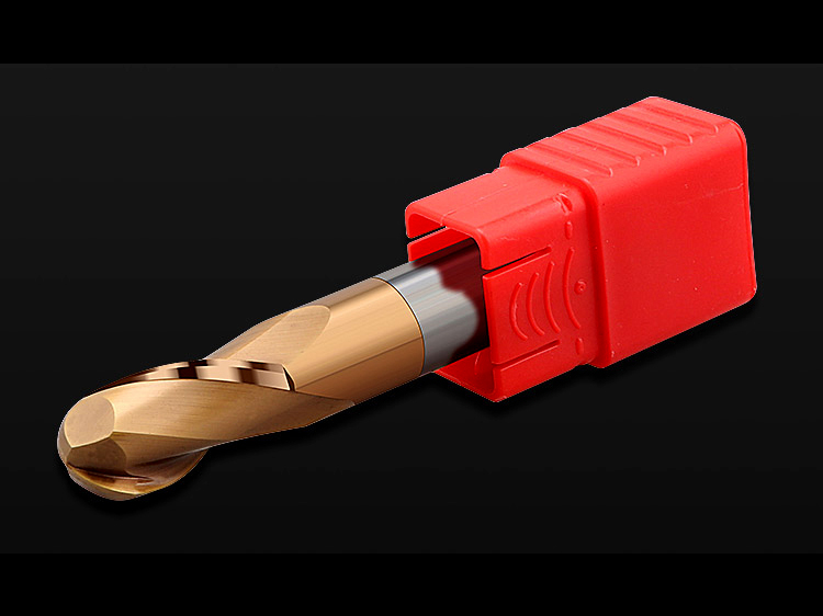 HRC55 2Flutes Carbide Ball Nose End Mill R0.5 R1 R2 R3 R4 R5 R6 Tungsten Cobalt Alloy end mill metar mill cutter router bit