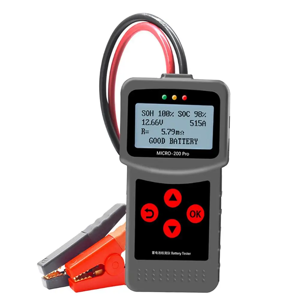 Car Battery Tester Digital AGM EFB   Automotive Load Battery System  