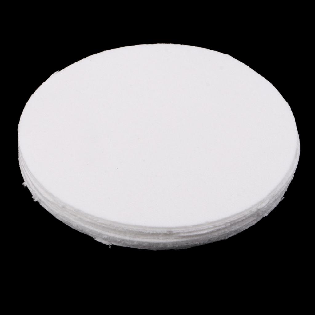 10x Ceramic Fiber Microwave Kiln Glass Fusing Papers Papers Mat 115mm x 1mm
