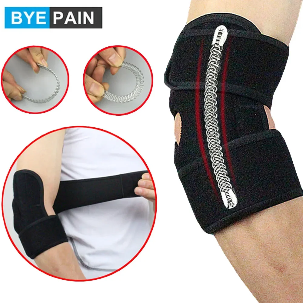 Best of 1Pcs Adjustable Elbow Support With Dual Stabilizers, Elbow Brace Breathable Training Elbow Wrap Arm Band, Reversible Stabilizer Reviews & Tips