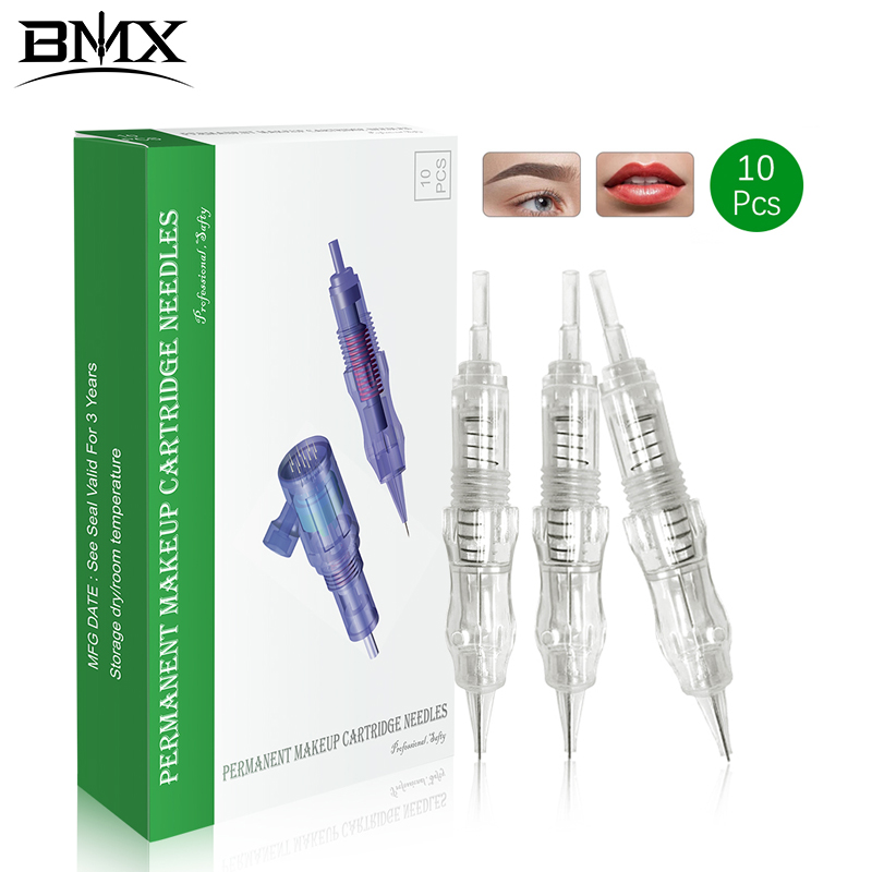 Best of BMX 10pcs Permanent Makeup Needles Tattoo Cartridges For Eyebrow Eyeliner Lip Microblading For PMU &amp; SMP Rotary PMU Machines Reviews & Tips