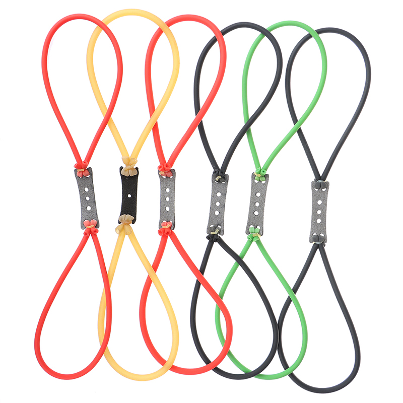 Description Picture 3 of item1PC Tactical Powerful Slingshot Rubber Band Tubing Catapult Outdoor Hunting Latex Game Tool
