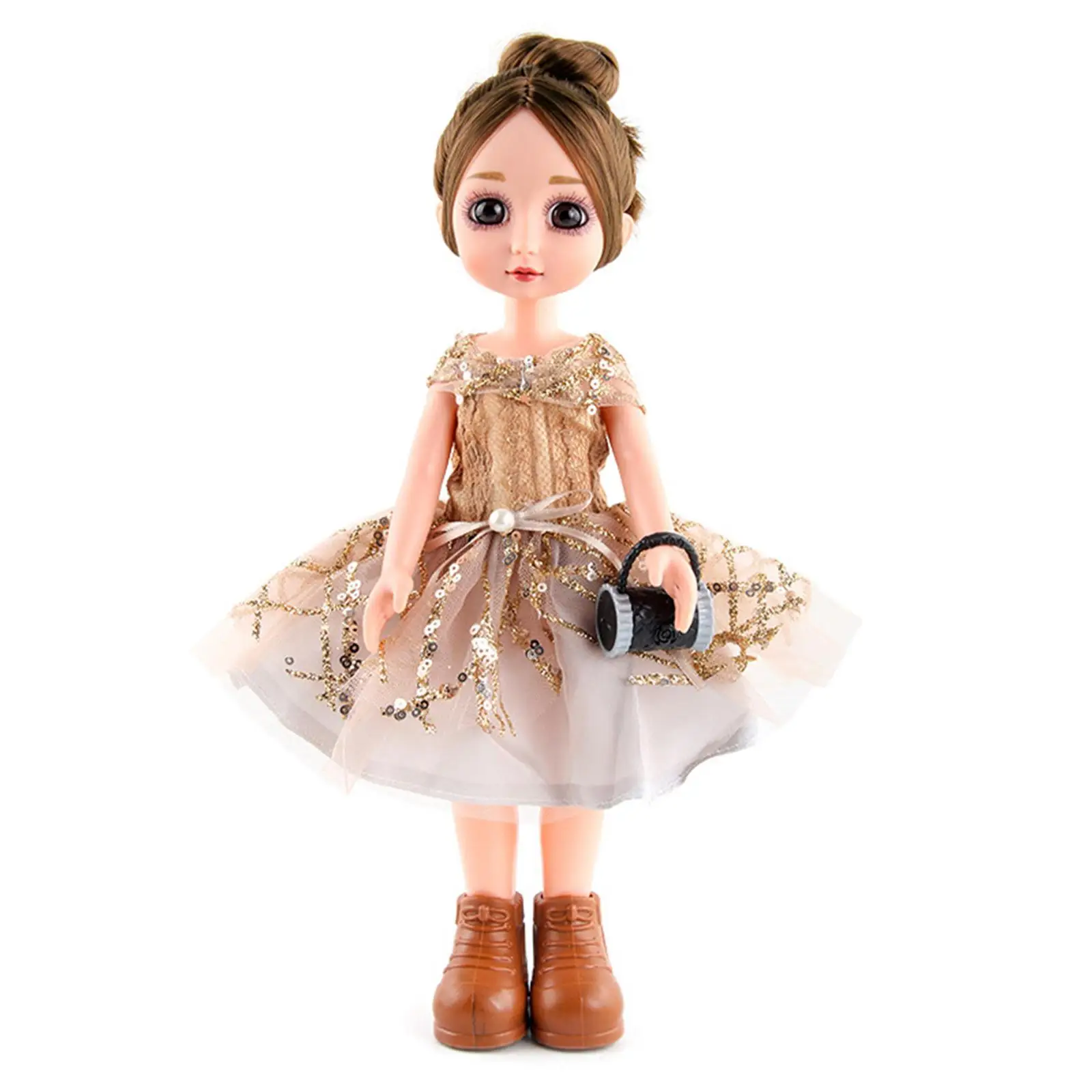 Beautiful Baby Doll Princess Doll Dress up Doll Toy Fashion Dress for Kids