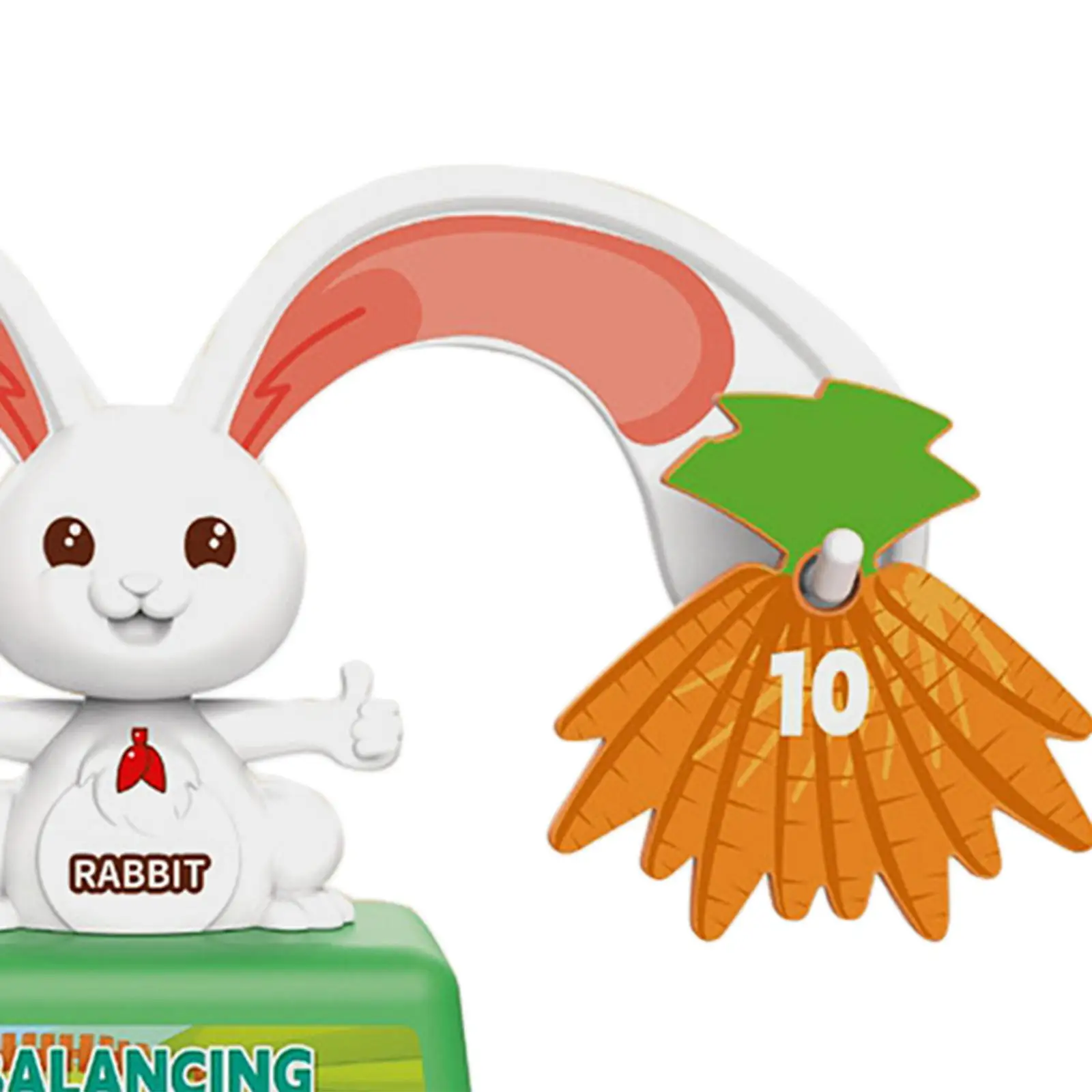 Rabbit Balance Counting Montessori Early Educational Toy Math Subtracting and Addition for Boys Girls Homeschool Kids
