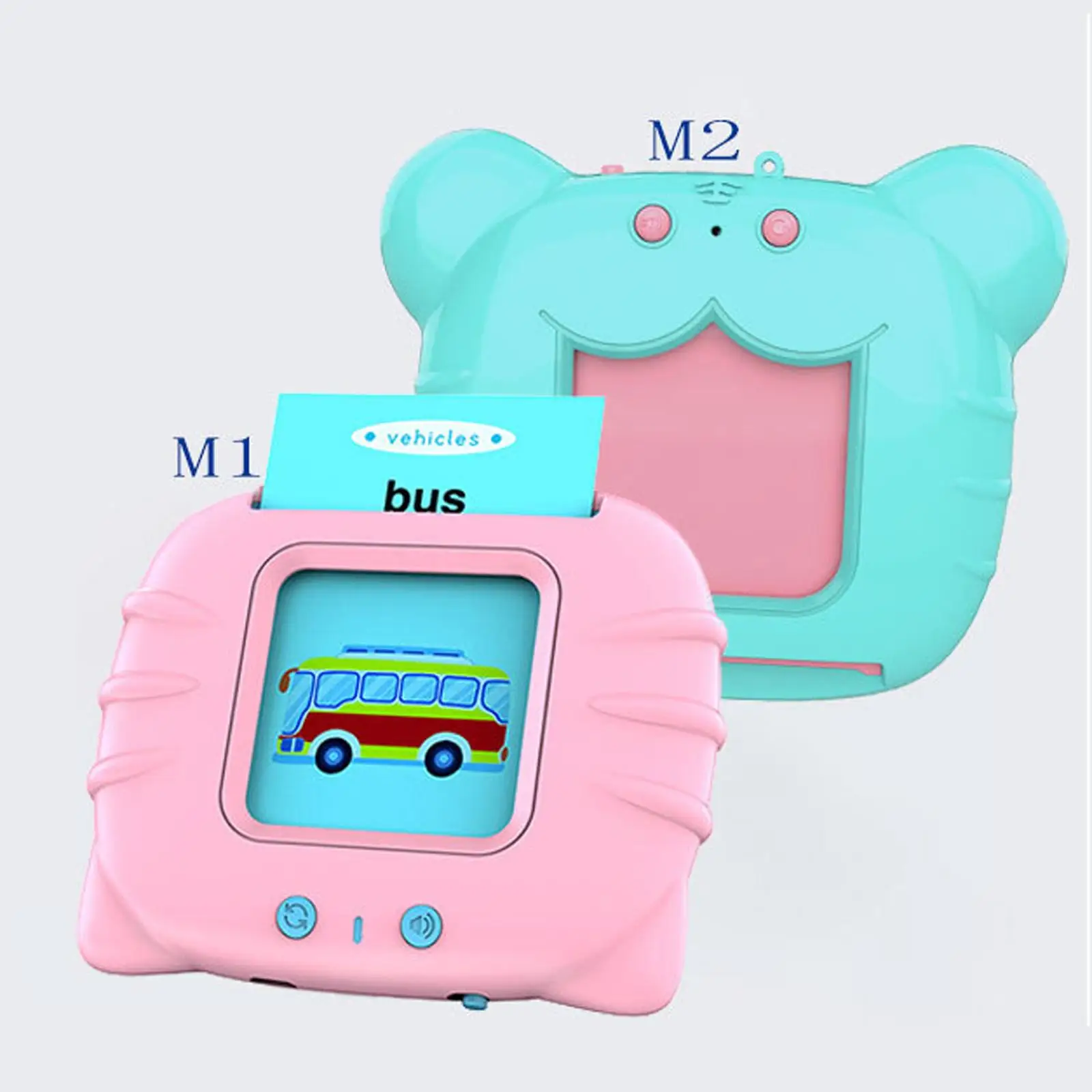 Talking Flash Cards Word Reading Machine Early Learning Speech Toys Flash Cards