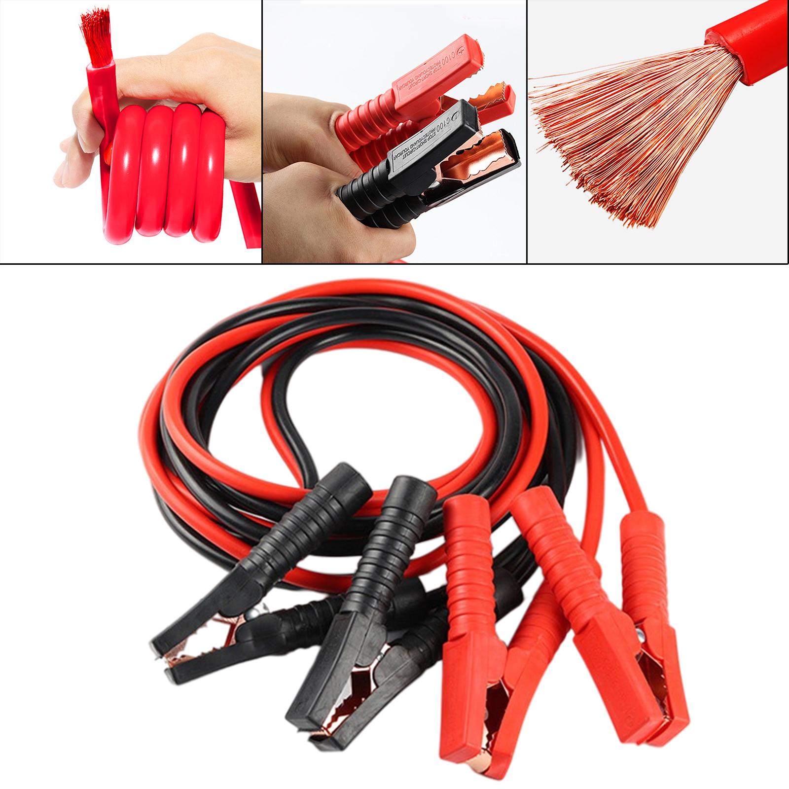 Car Jumper Booster Cable Battery Starter 4M for Car Trucks Bus Van RV Camper