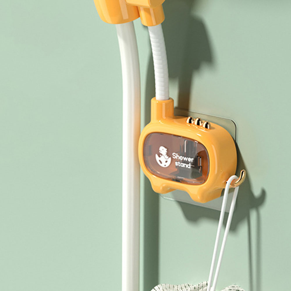 Description Picture 3 of itemShower Head Holder With Hook Easy-install Rotating Shower Rack Bathroom Accessories